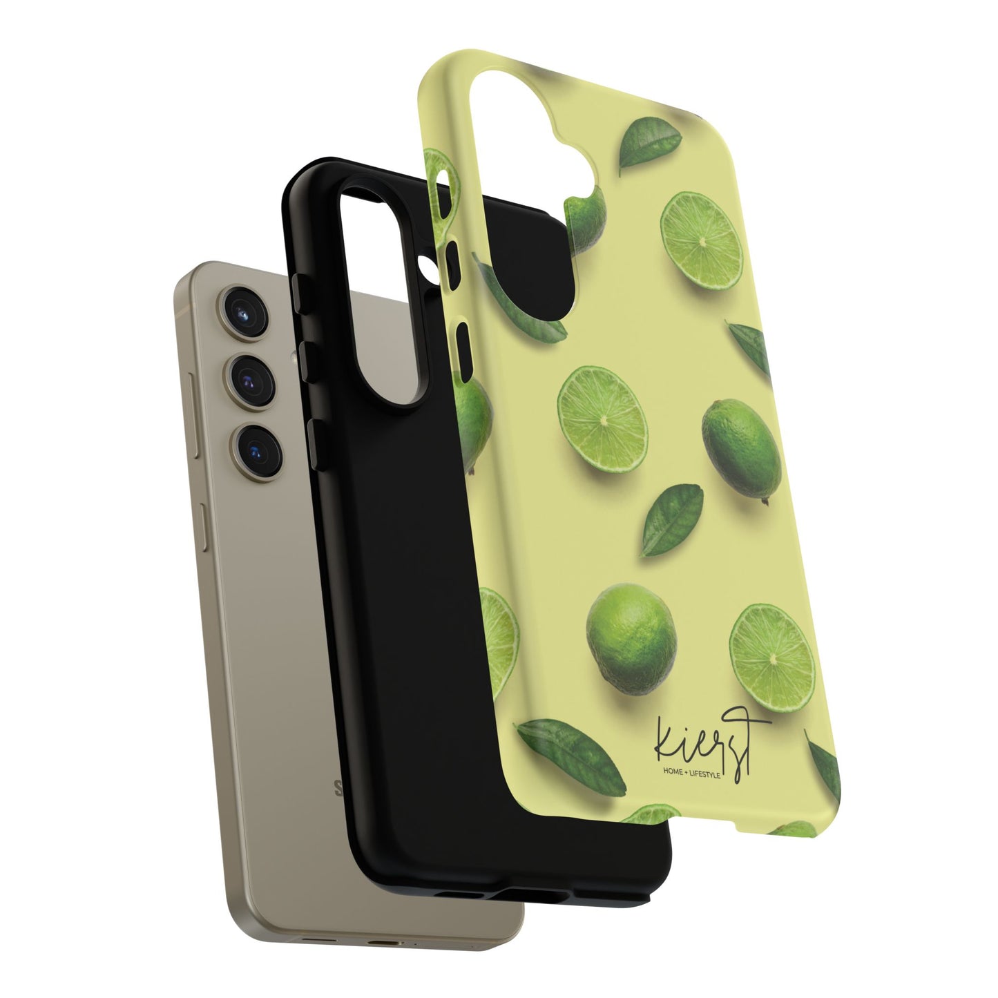 Limes Samsung Galaxy Phone Case | A Zesty Pop of Citrus and Style