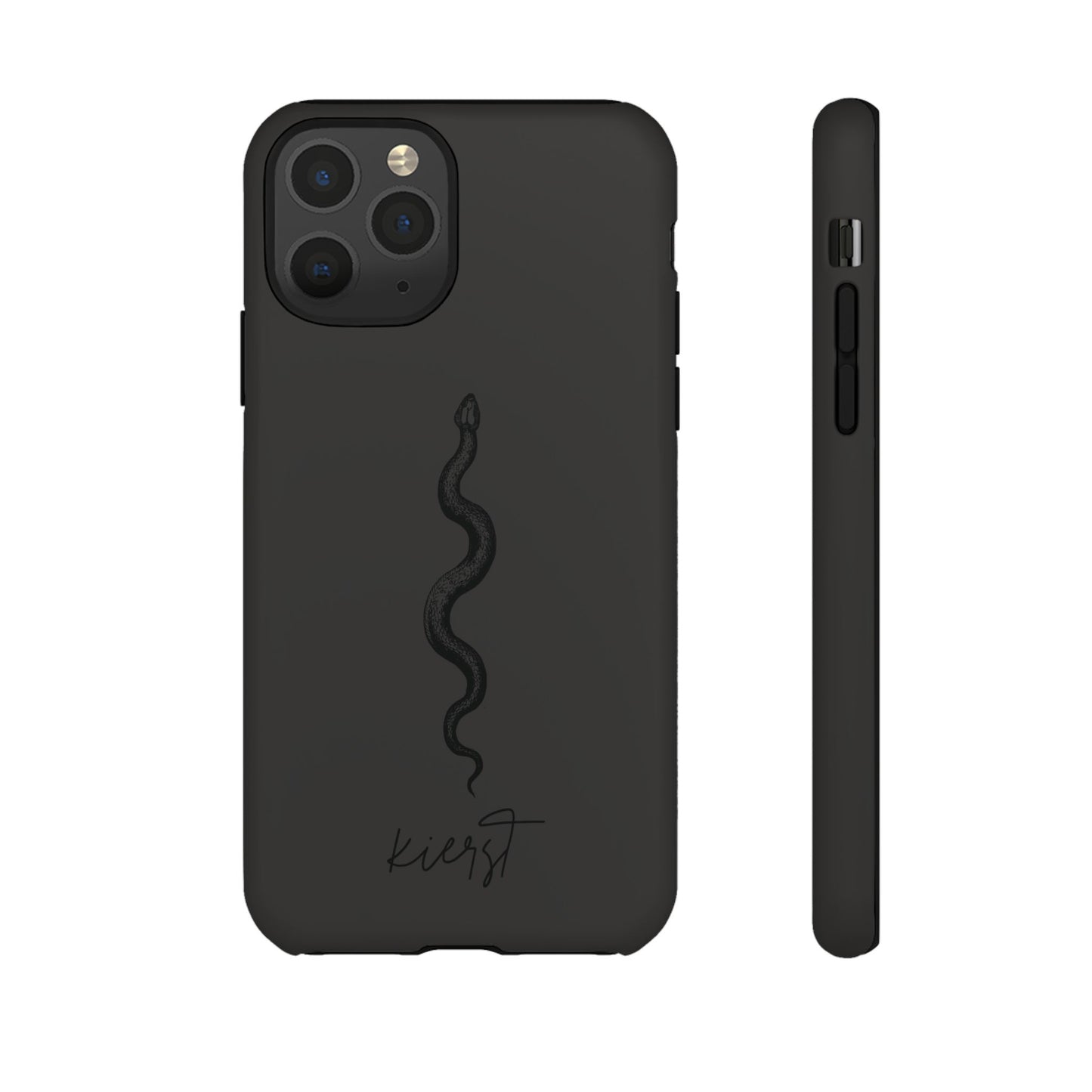 Long Black Snake iPhone Case | Subtle Edge, Quiet Power