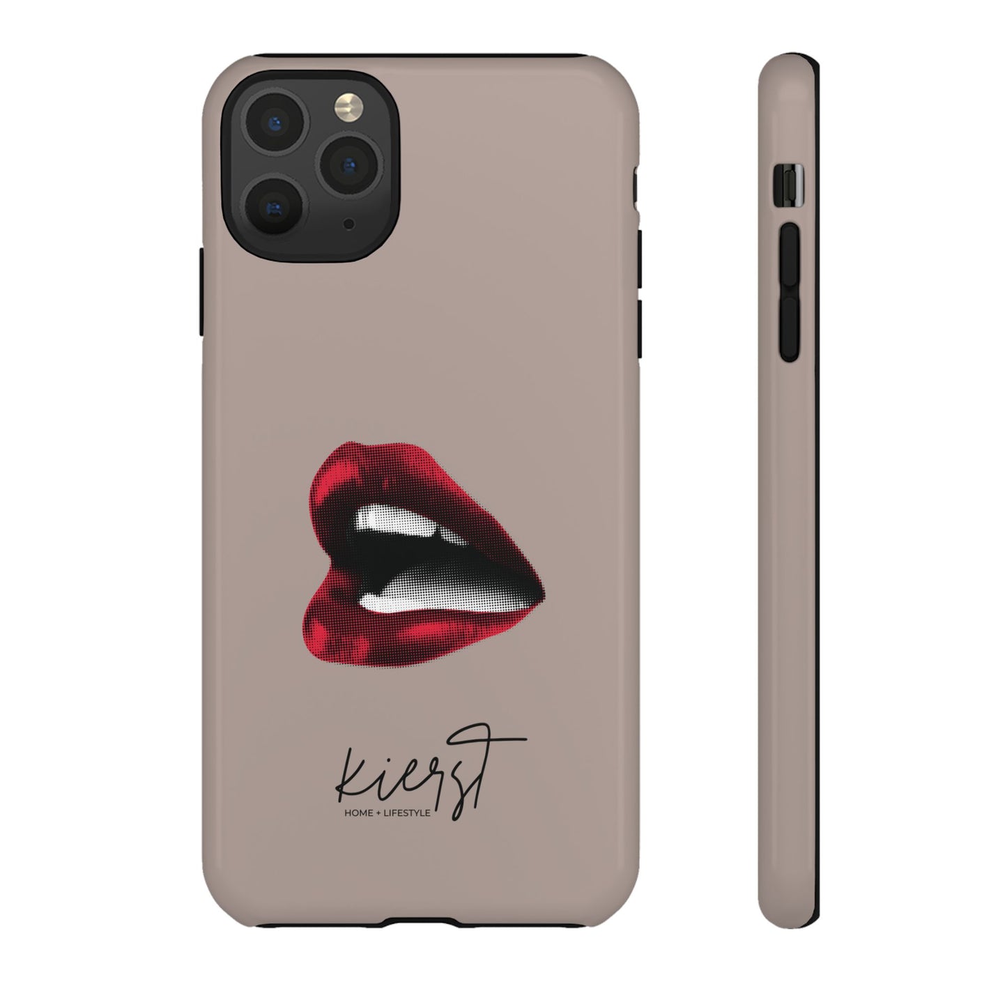 Retro Red Lips iPhone Case | Pop Art Meets Polished