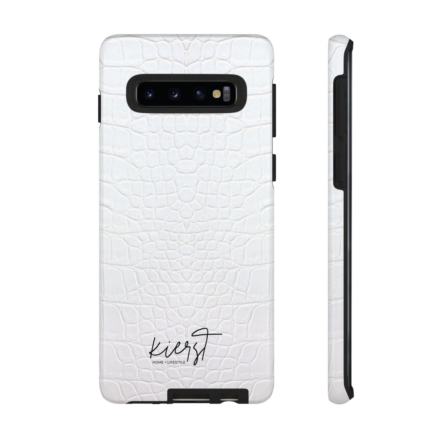 White Alligator Samsung Galaxy Case | Classic Texture Meets Modern Edge