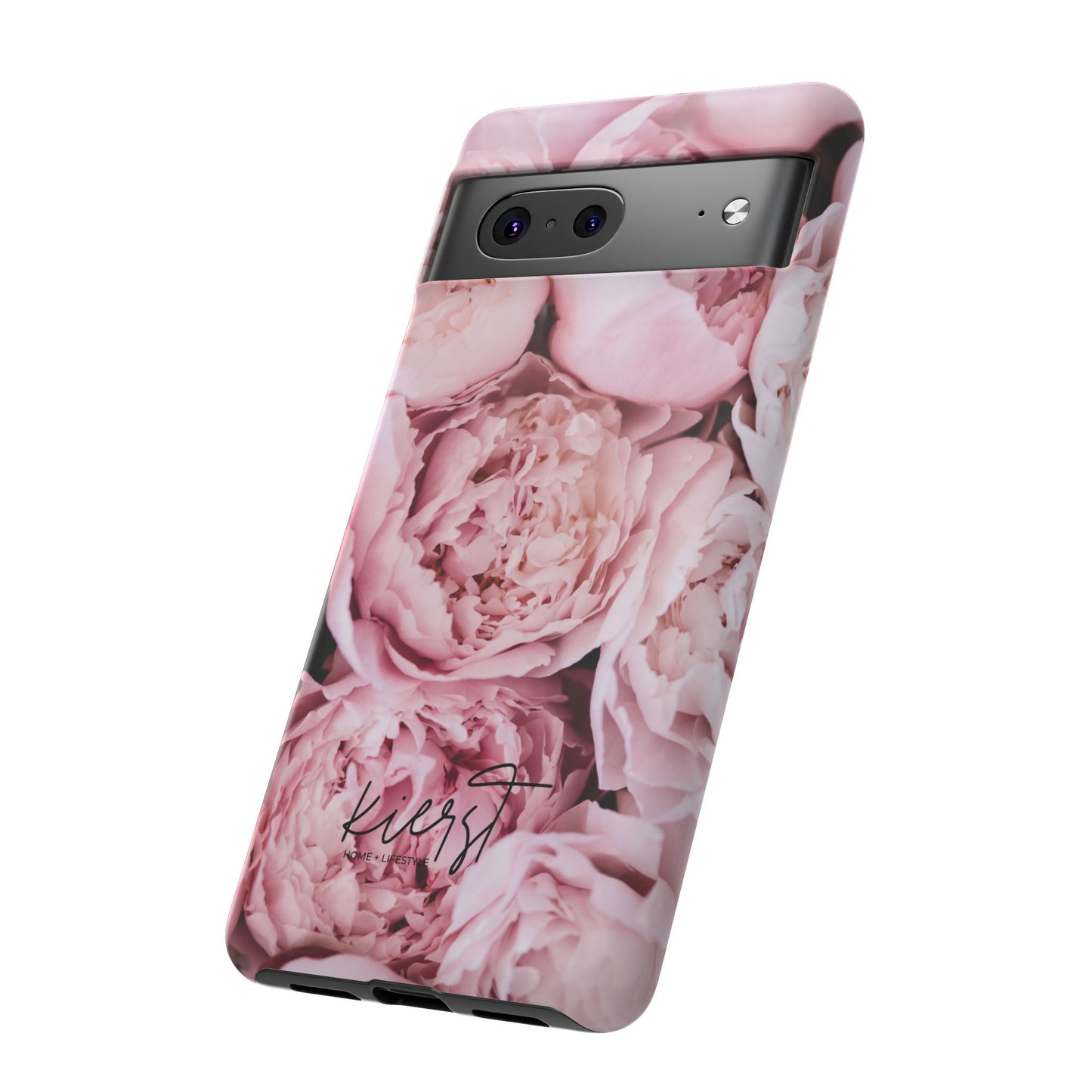 Pink Peonies Google Pixel Phone Case | Romantic Florals, Everyday Function