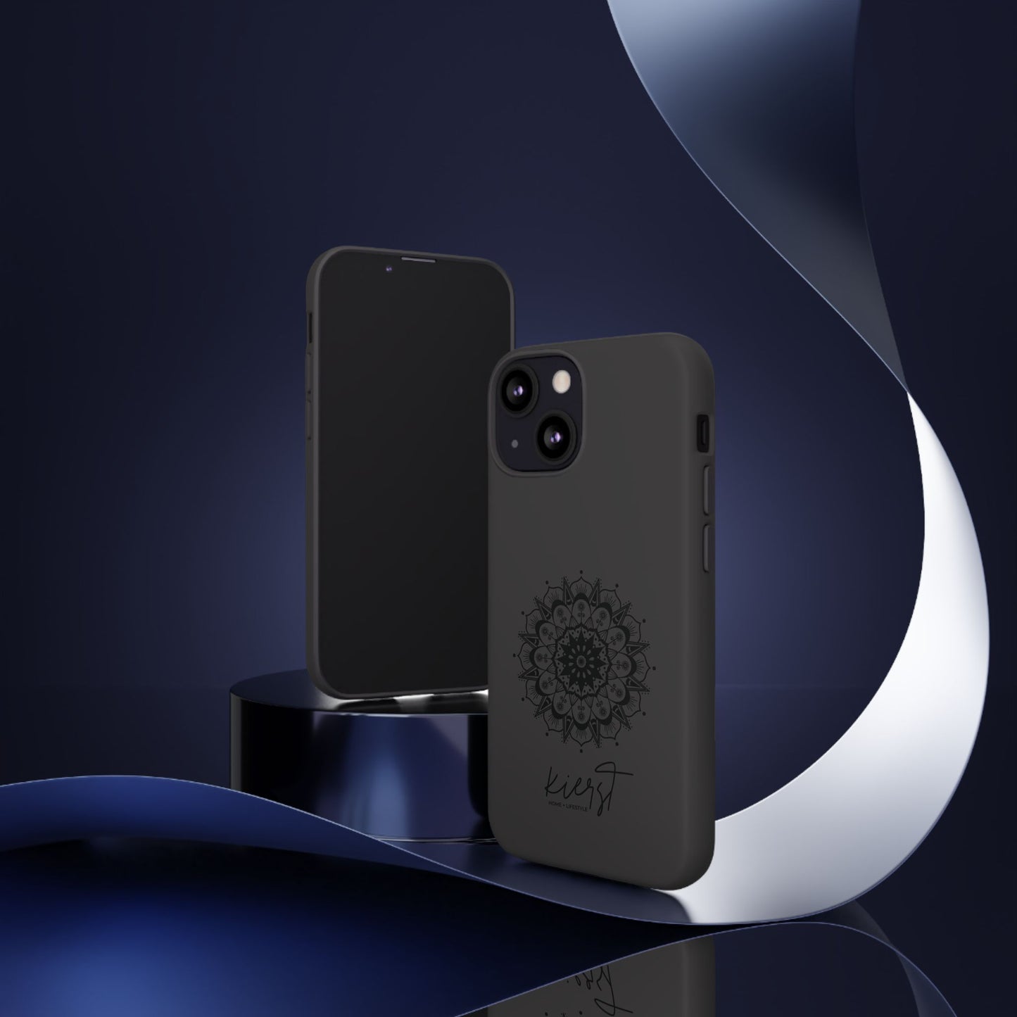 Black Mandala iPhone Case | Refined Calm in Every Curve