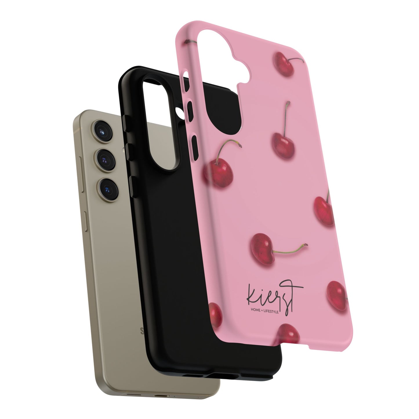 Cherries Samsung Galaxy Phone Case | Sweet Meets Sophisticated in This Standout Cover