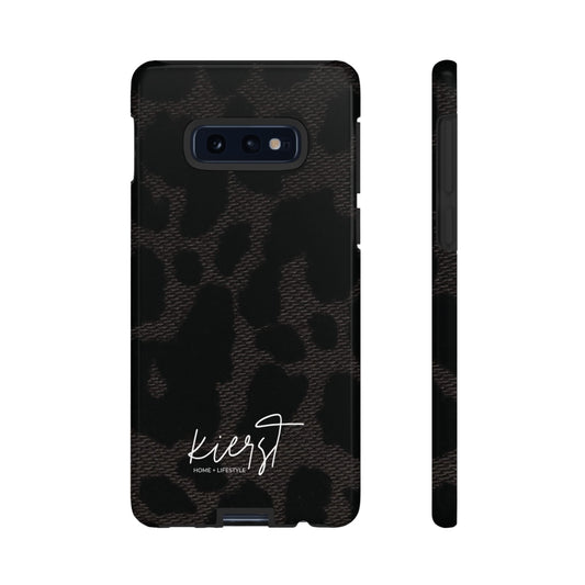 Black Leopard Samsung Galaxy Phone Case