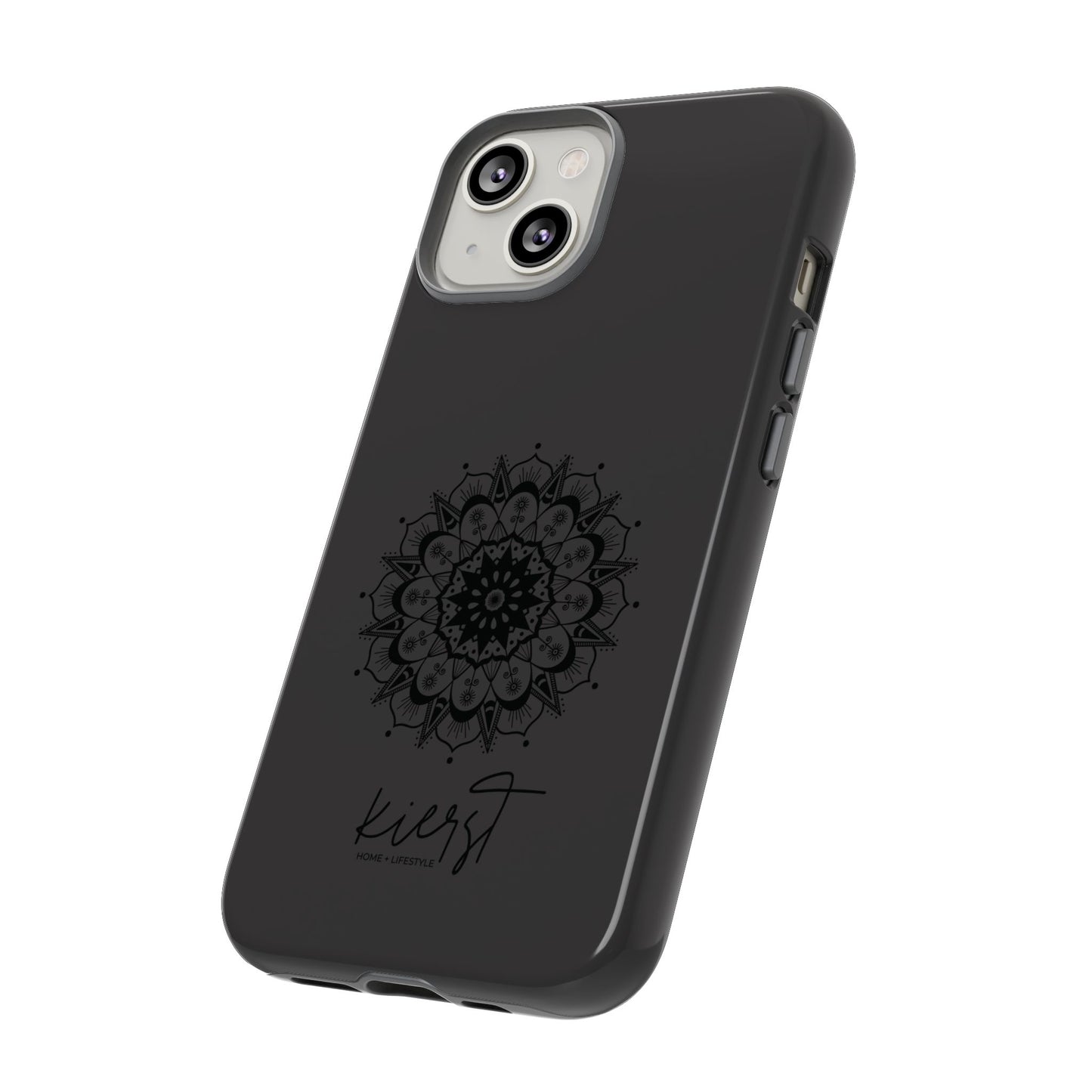 Black Mandala iPhone Case | Refined Calm in Every Curve
