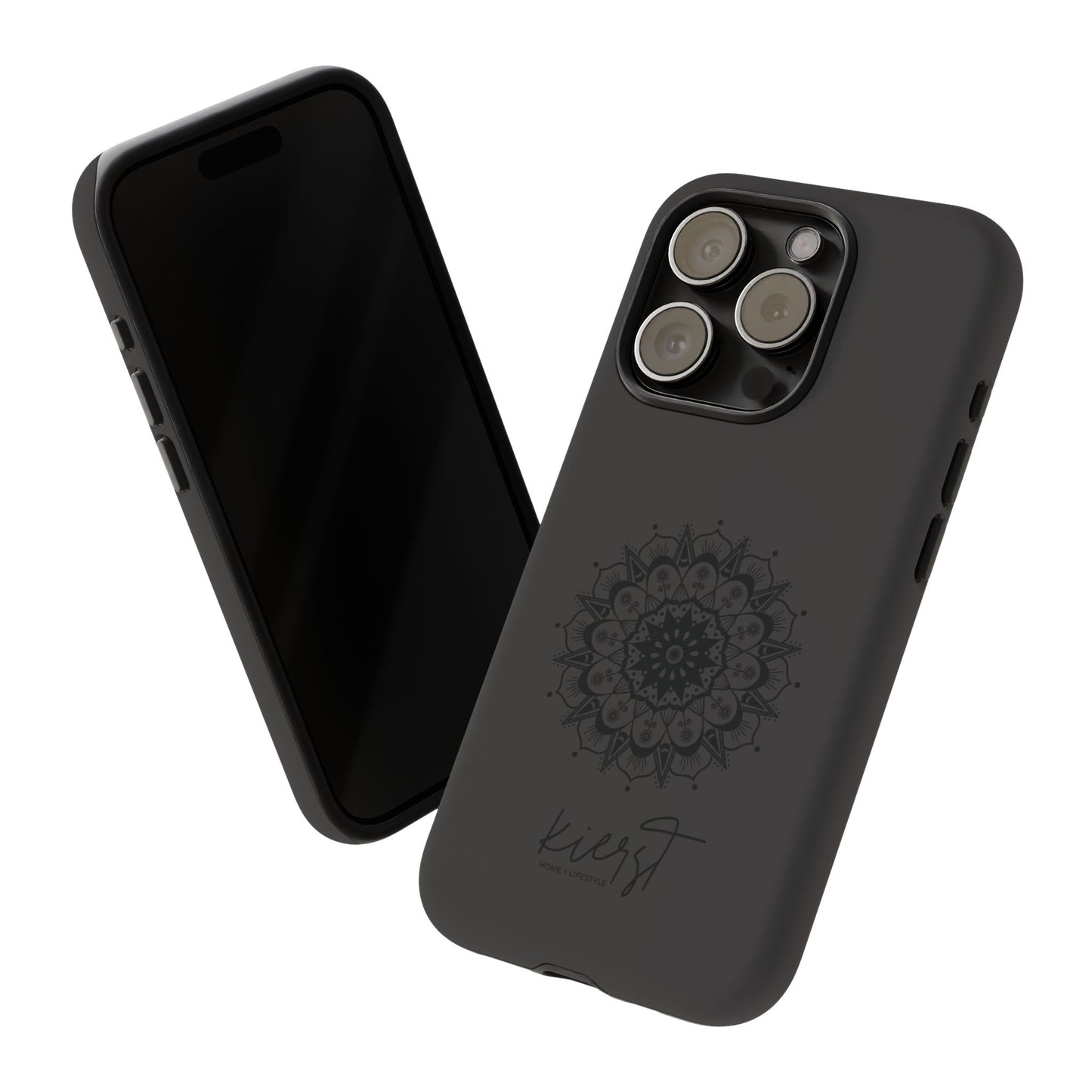 Black Mandala iPhone Case | Refined Calm in Every Curve