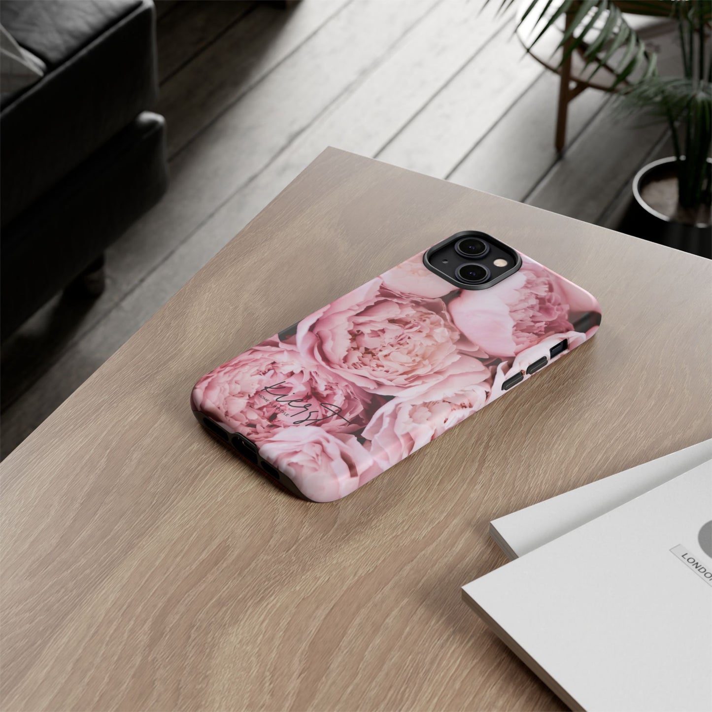 Pink Peonies iPhone Case | Soft Florals Meet Luxe Protection