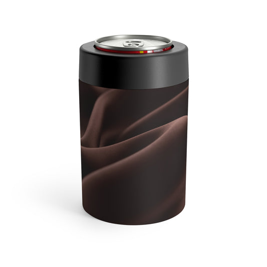 Chocolate Silk Can Holder | Quiet Luxury in Hand