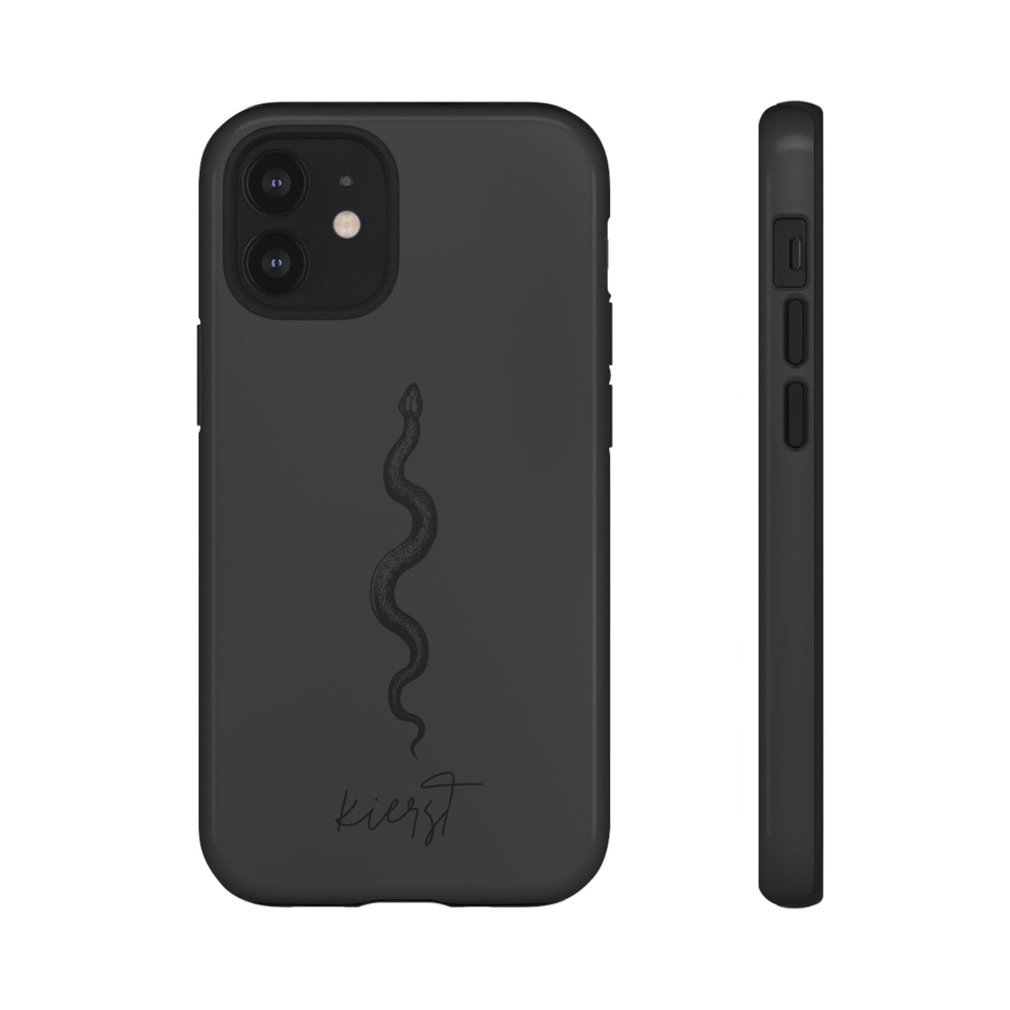 Long Black Snake iPhone Case | Subtle Edge, Quiet Power
