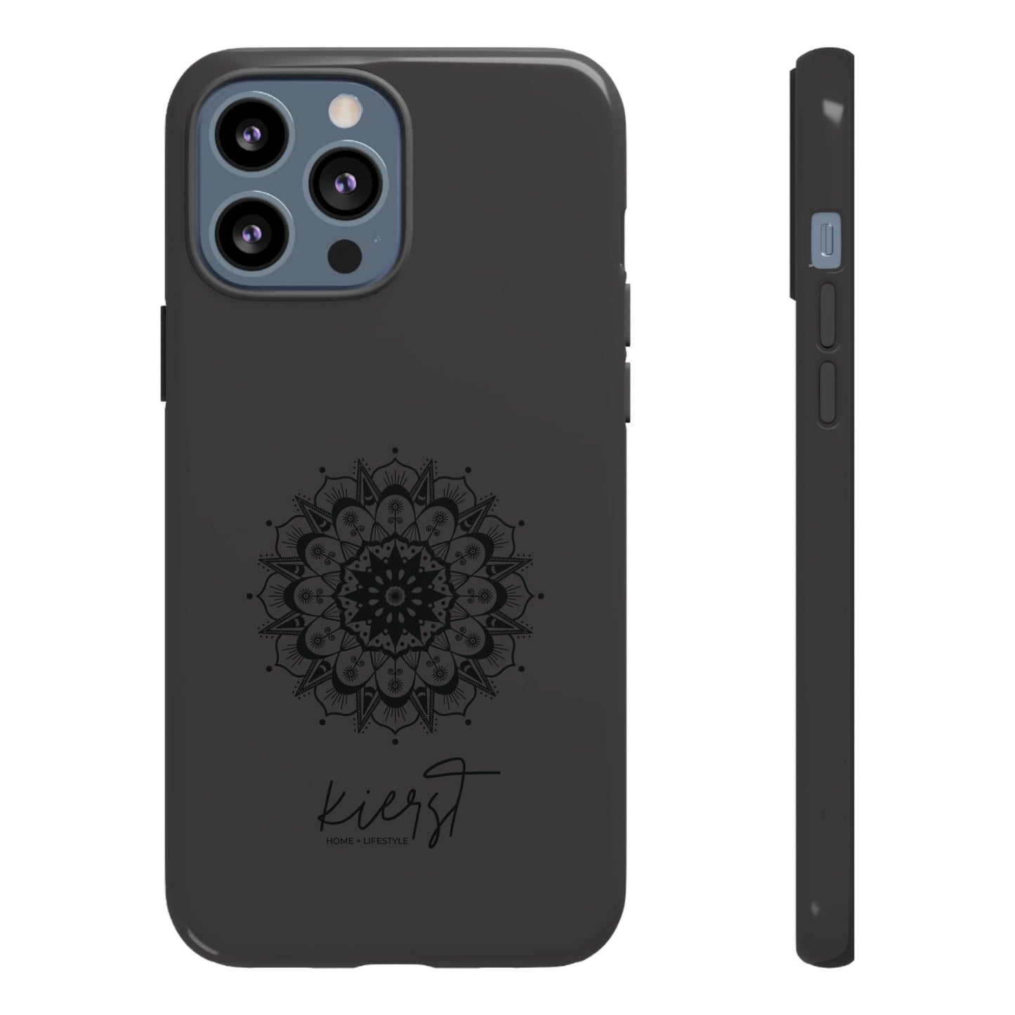 Black Mandala iPhone Case | Refined Calm in Every Curve