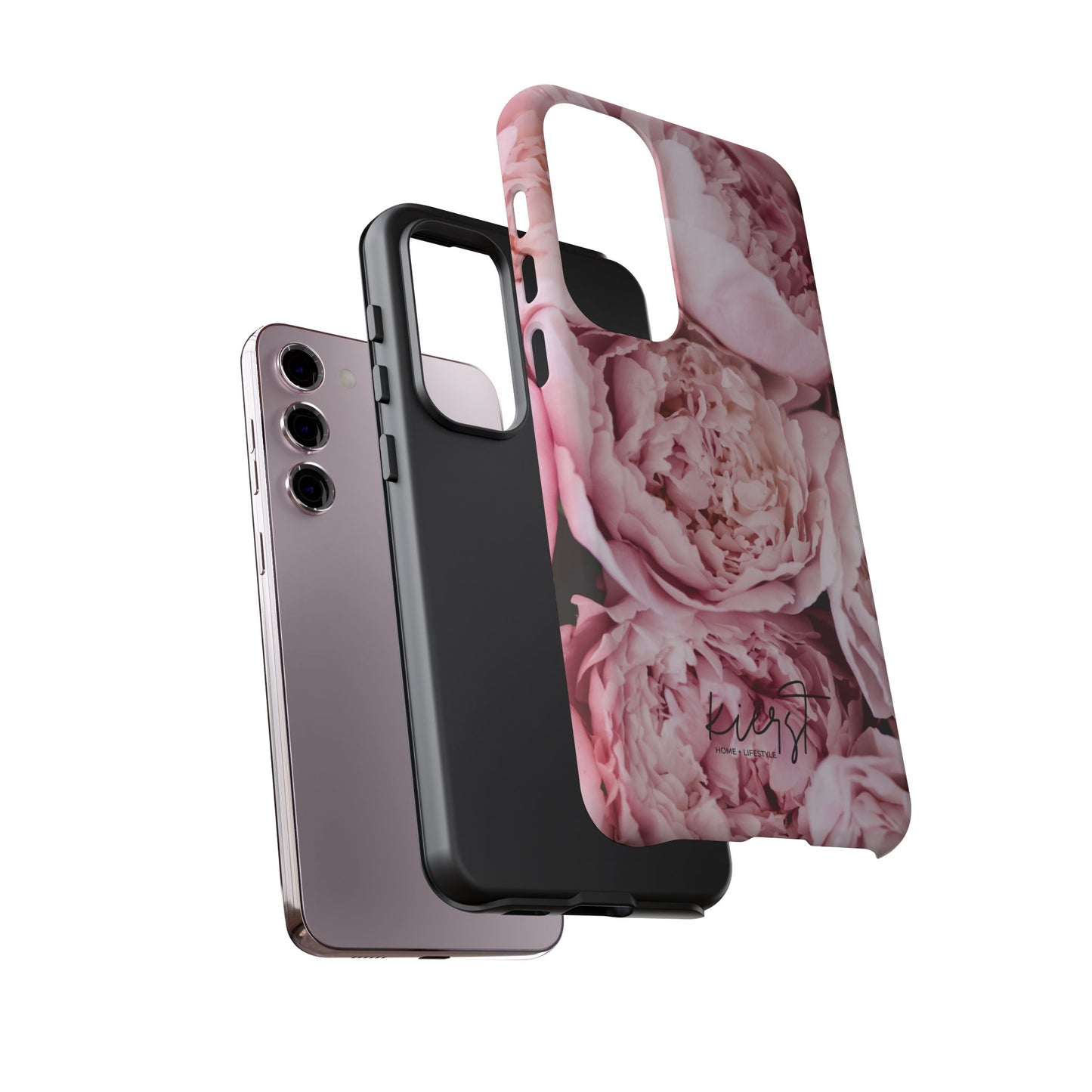 Pink Peonies Samsung Galaxy Case | A Floral Moment Lasts Longer Than Fresh Stems