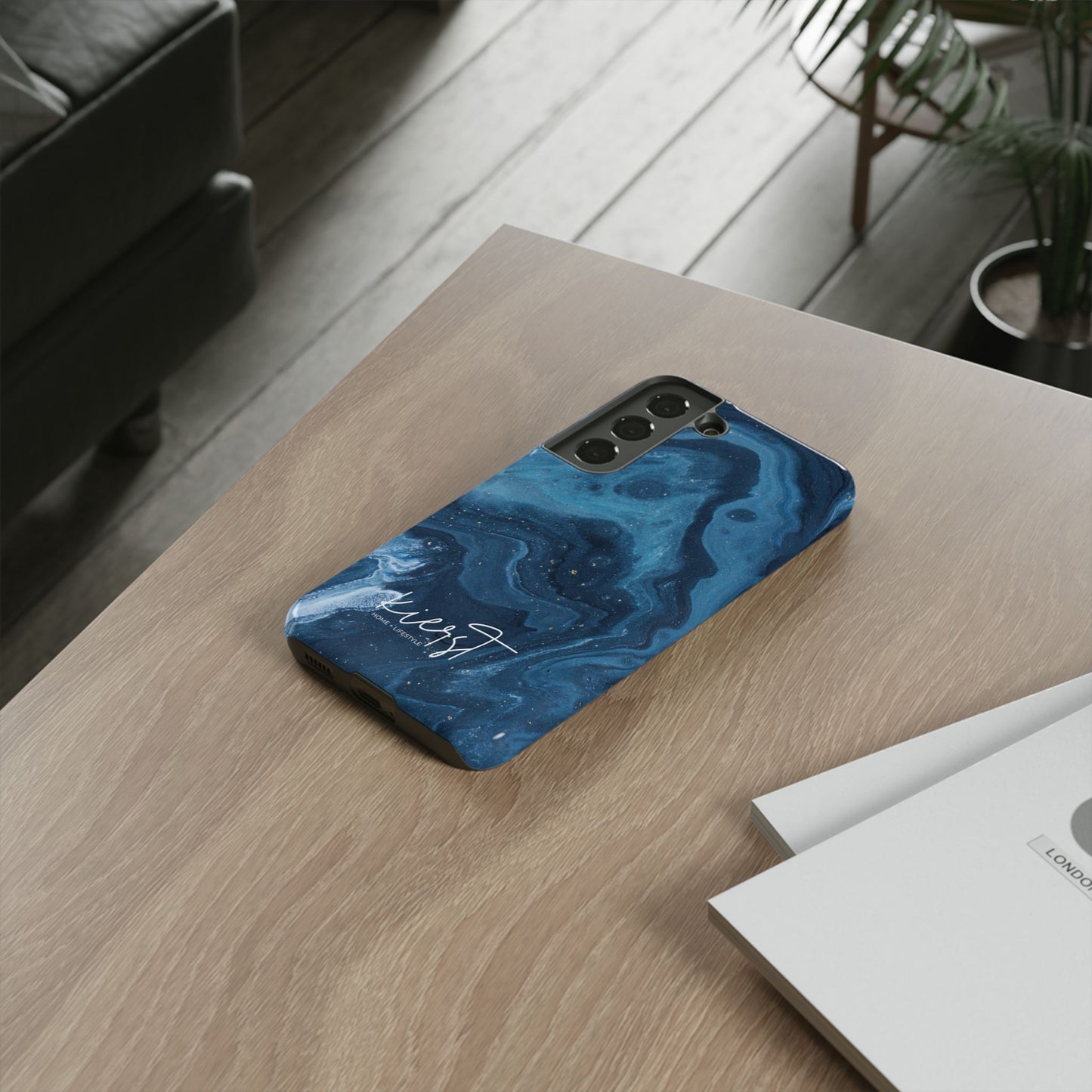 Blue Marble Samsung Galaxy Case | Deep Tones, Elevated Protection
