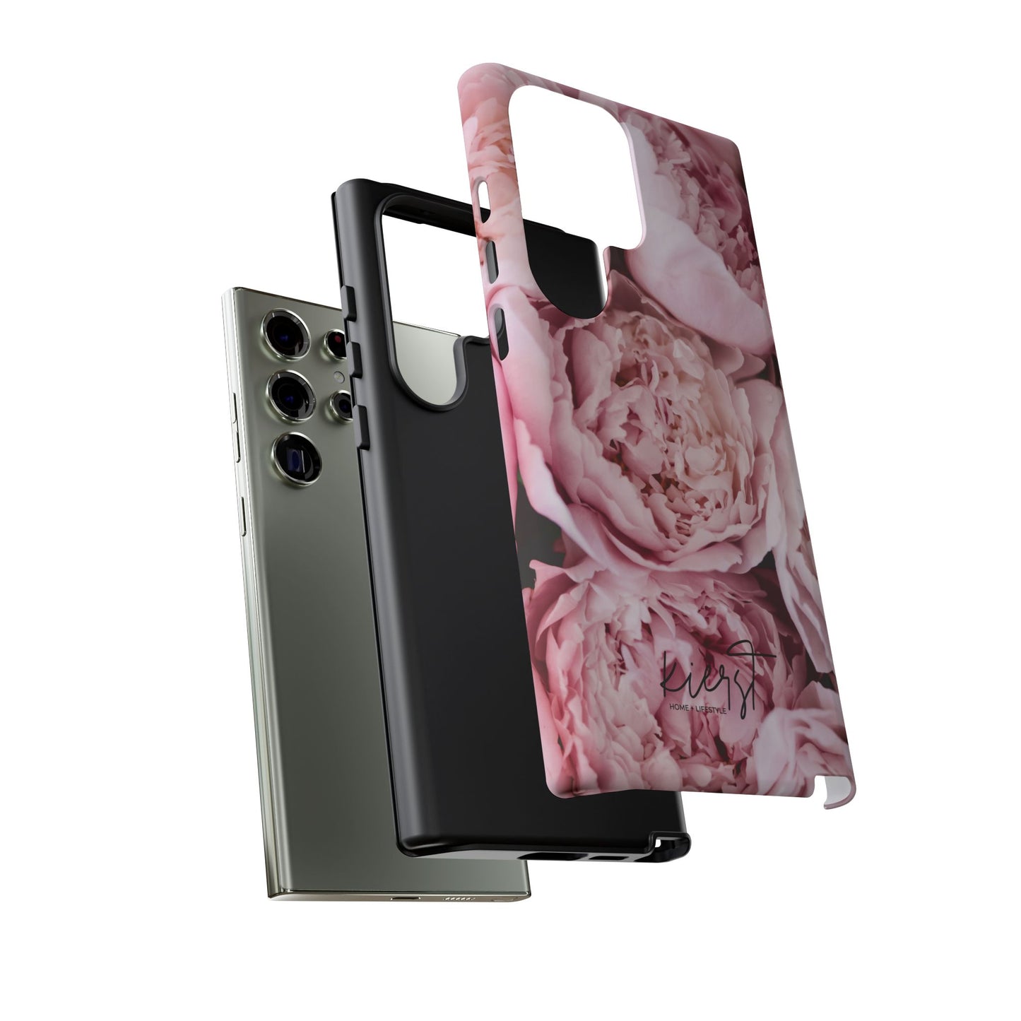 Pink Peonies Samsung Galaxy Case | A Floral Moment Lasts Longer Than Fresh Stems