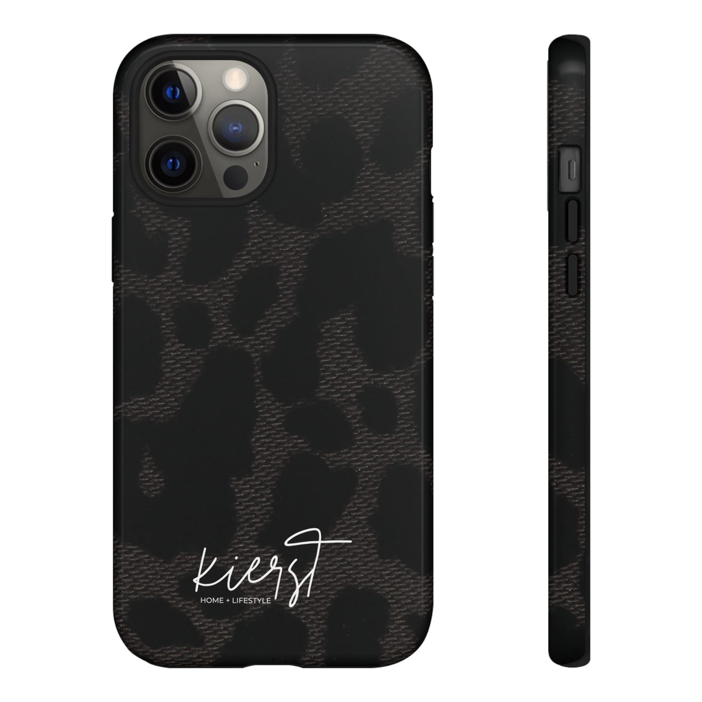Black Leopard iPhone Case