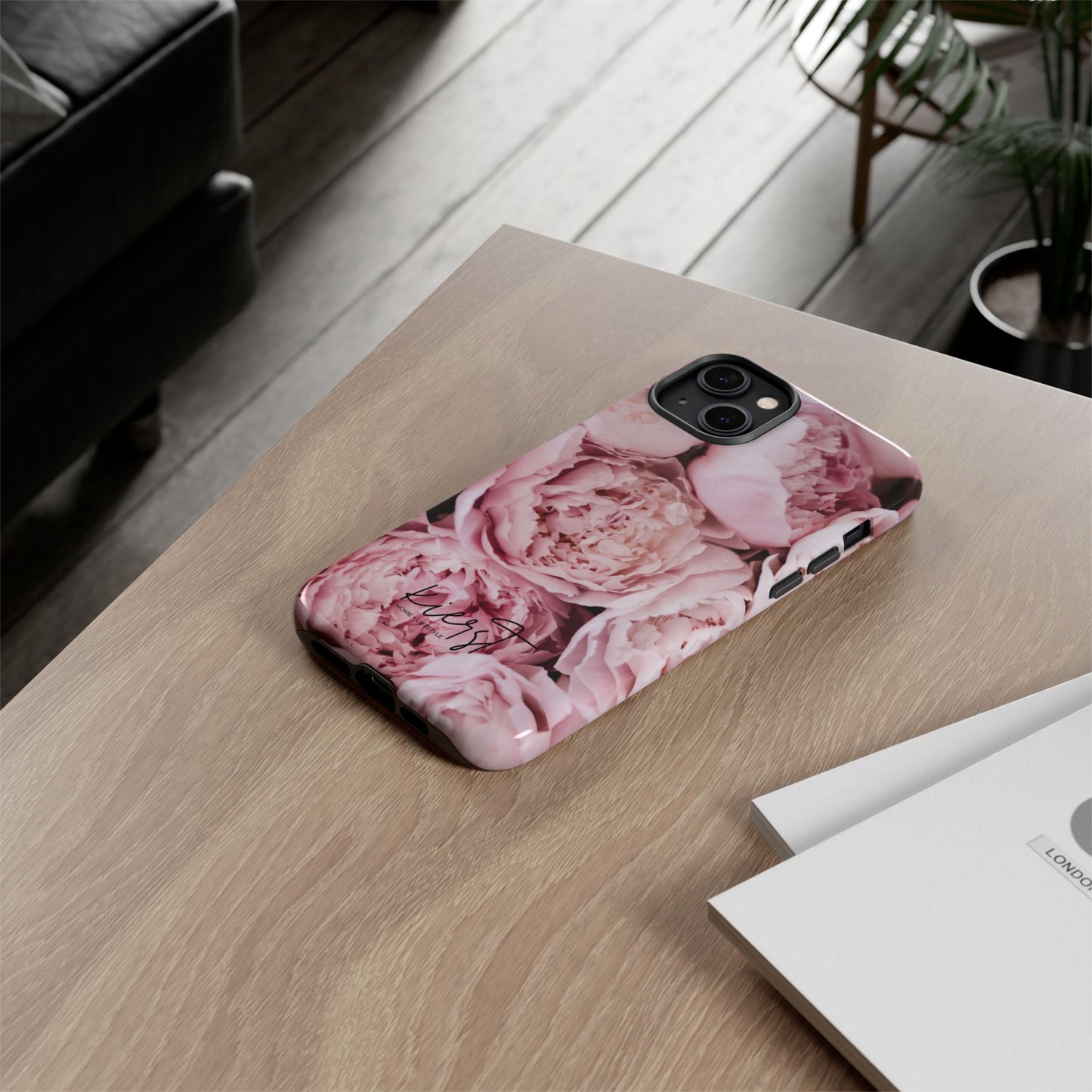 Pink Peonies iPhone Case | Soft Florals Meet Luxe Protection
