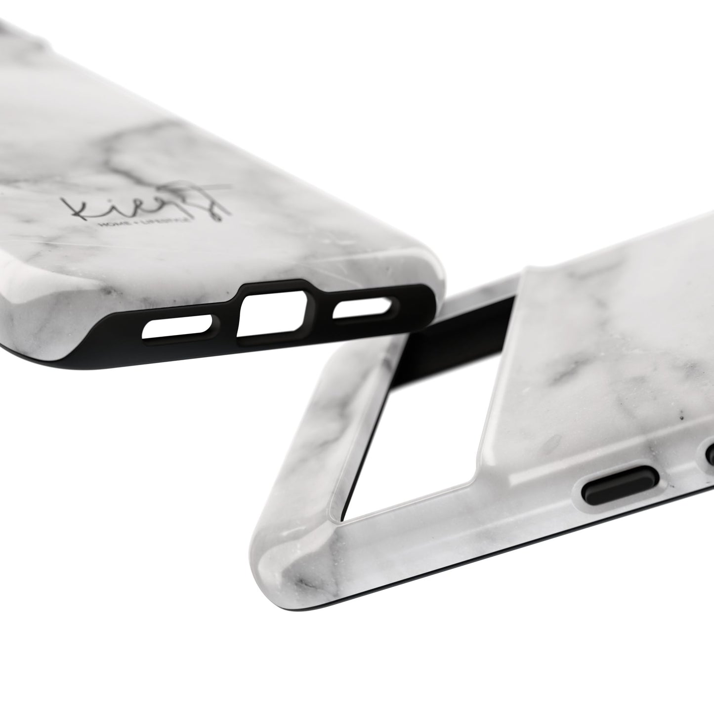 Lived-In White and Grey Marble Google Pixel Case | Elevated Essentials For Everyday