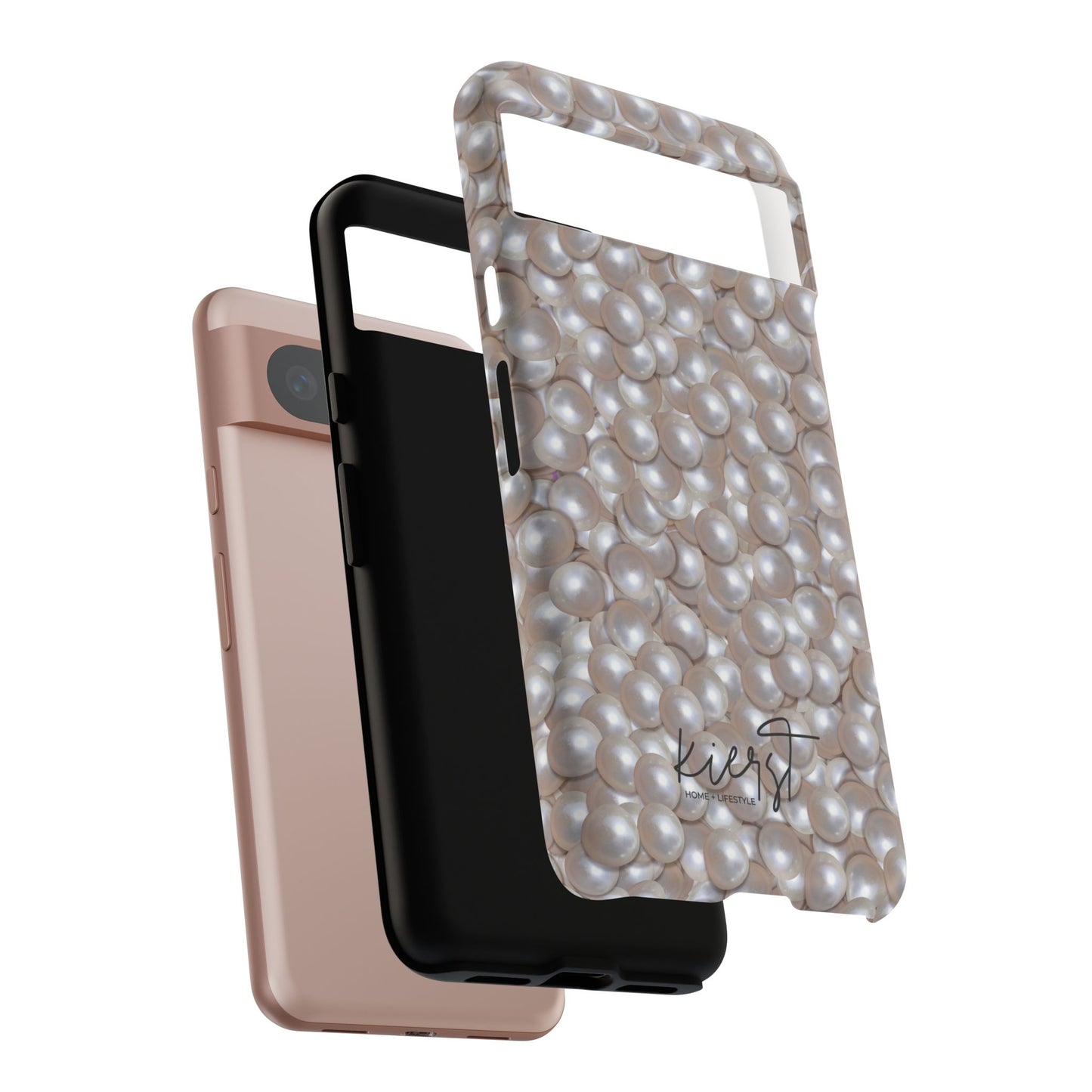 Pearlcore Elegance Google Pixel Case | Luxe Protection Meets Soft Design