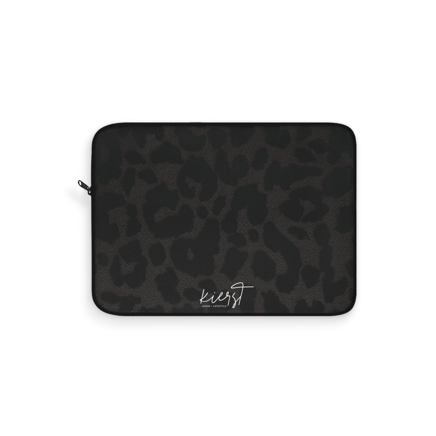 Black Leopard Laptop Sleeve | A Bold Neutral for On-the-Go Protection