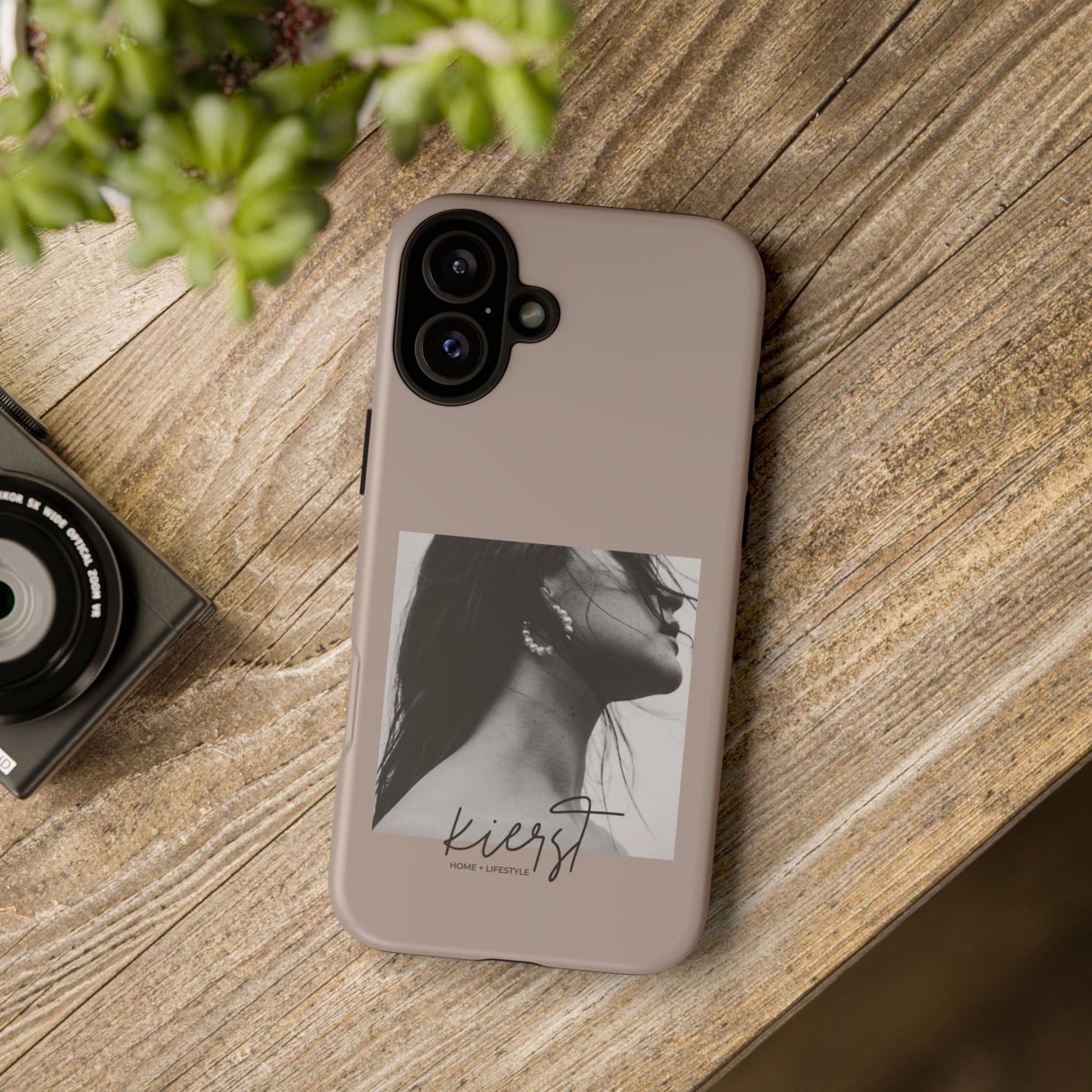Monochrome Muse iPhone Case | Elevated Edge, Effortless Cool