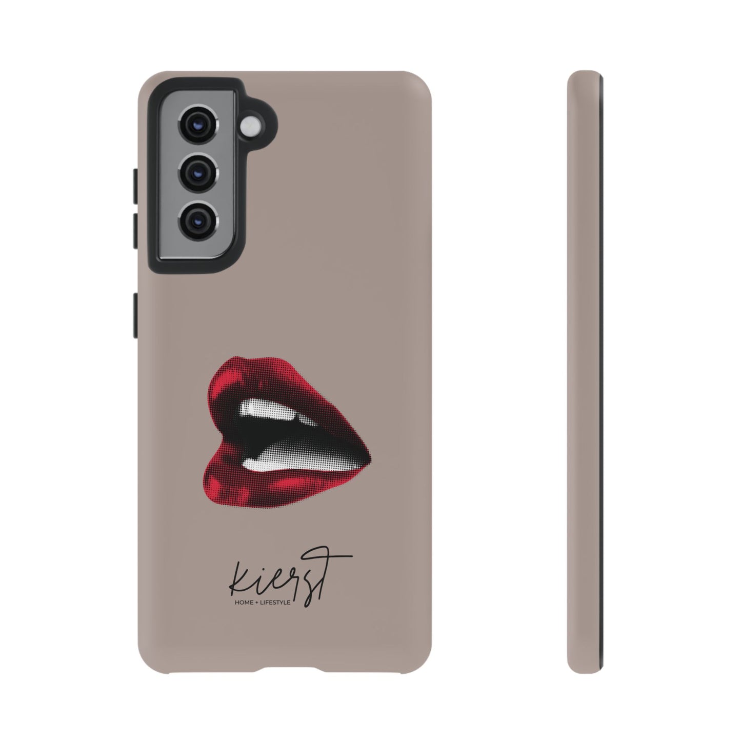 Retro Red Lips Samsung Galaxy Case | Pop Art, Luxe Feel