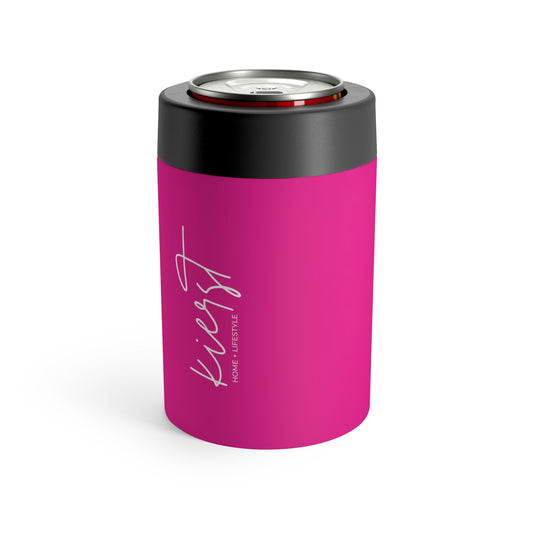 Cheetah Head Can Holder – Signature Hot Pink Background
