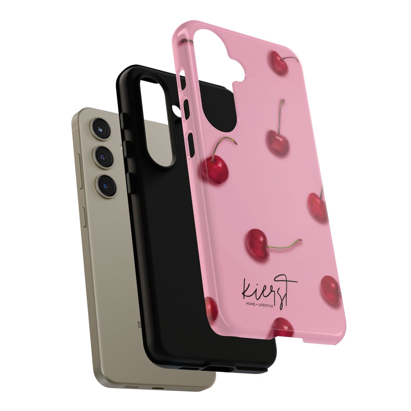Cherries Samsung Galaxy Phone Case | Sweet Meets Sophisticated in This Standout Cover