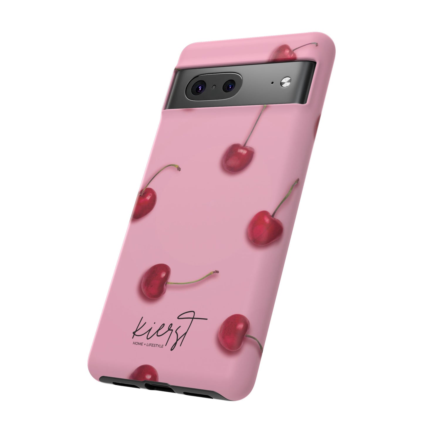 Cherries Google Pixel Case | Sweet Meets Bold in The Perfect Pop of Pink