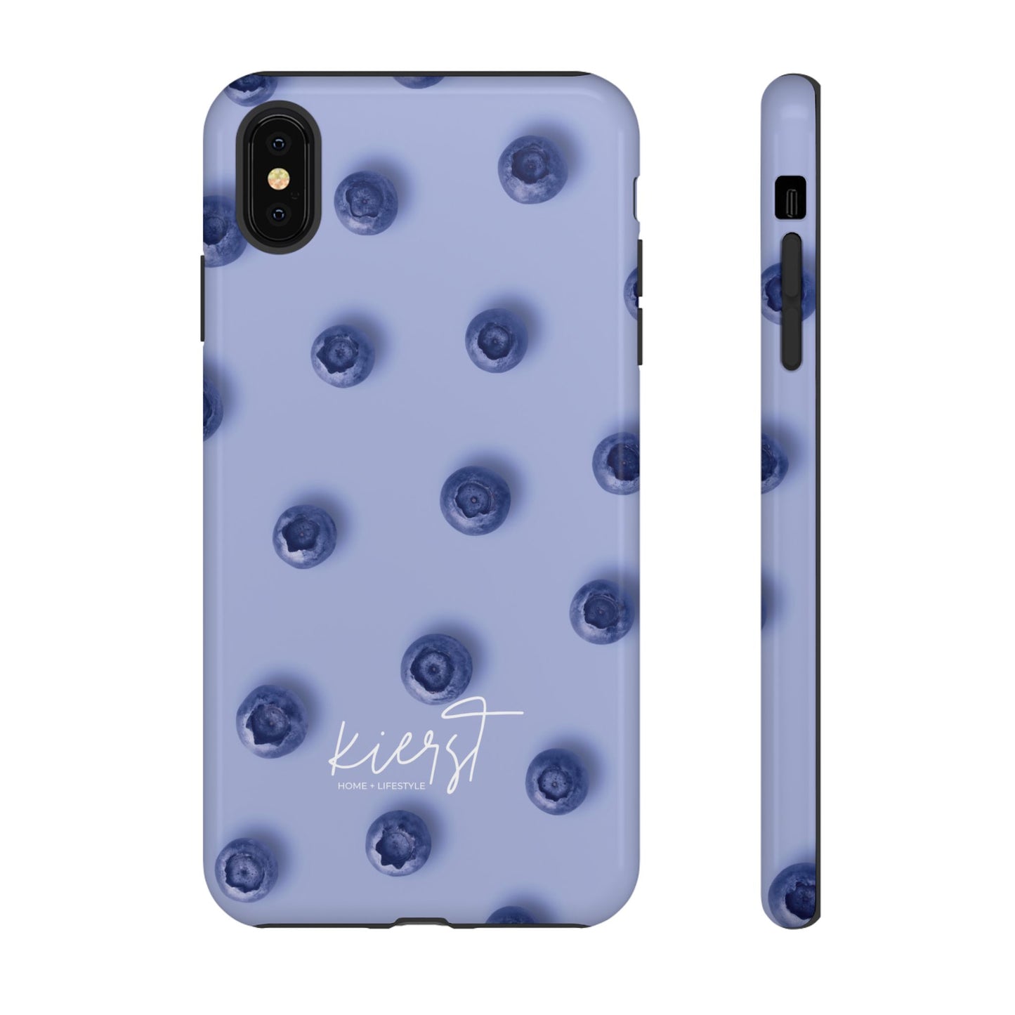 Blueberries iPhone Case | A refined play on fruit-forward charm