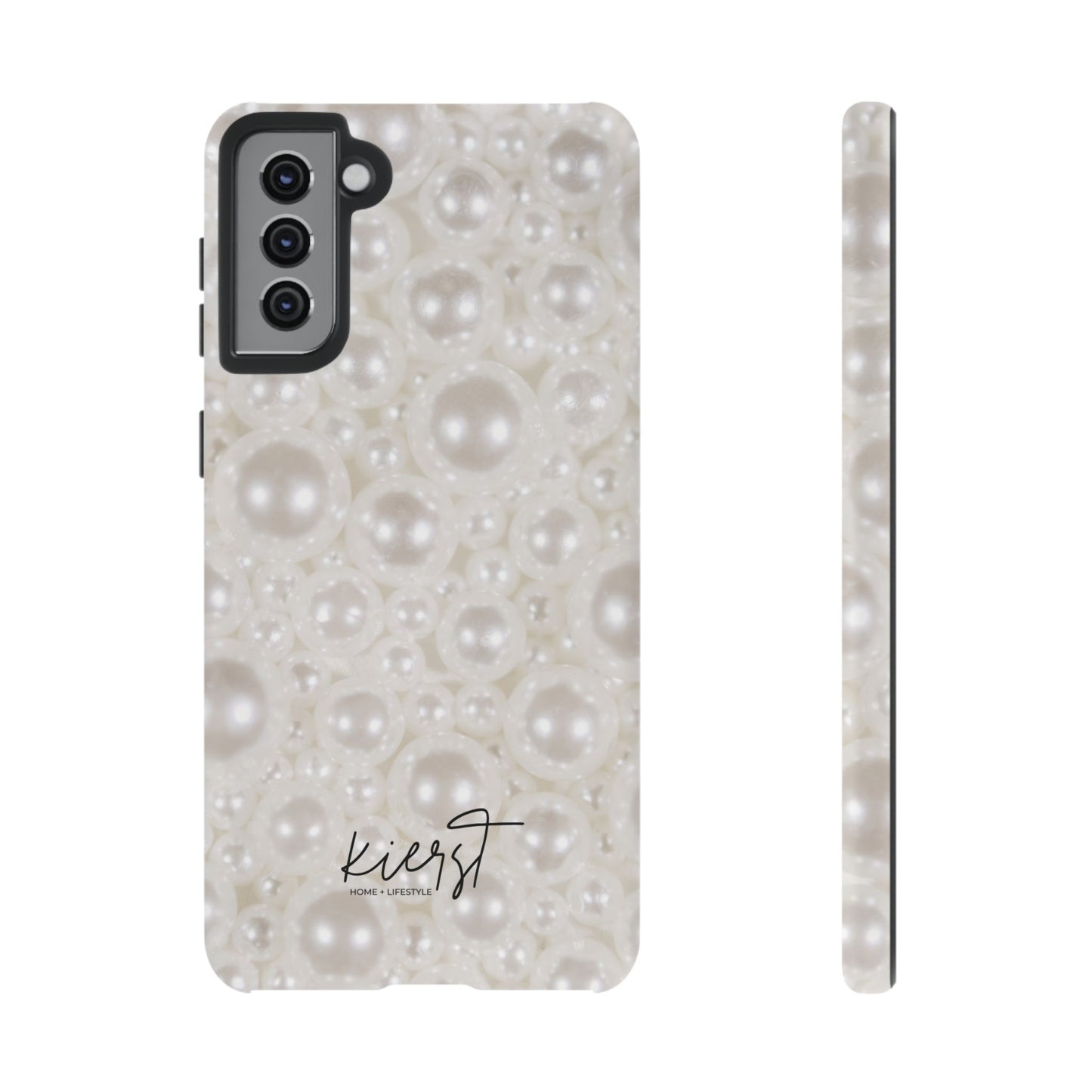 Various Pearls Samsung Galaxy Case | Sleek Take On Soft Glam