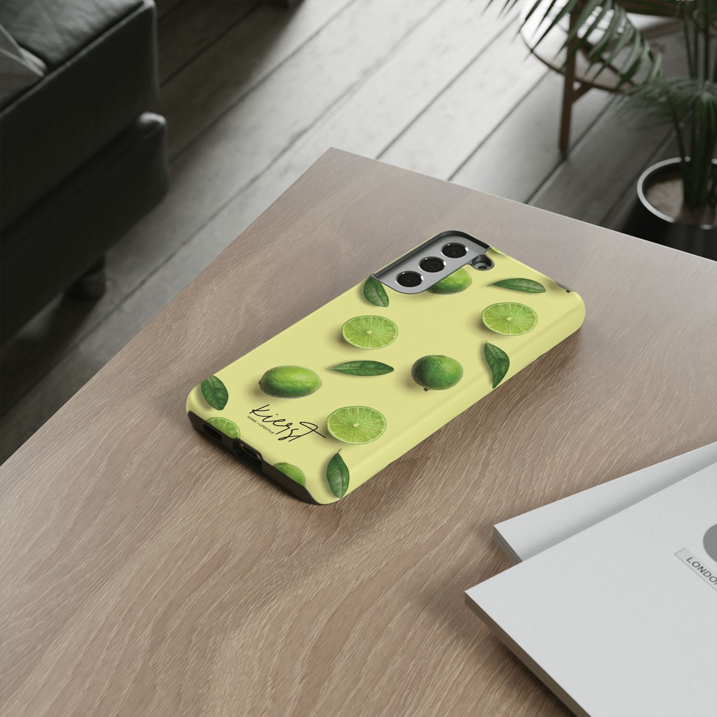 Limes Samsung Galaxy Phone Case | A Zesty Pop of Citrus and Style
