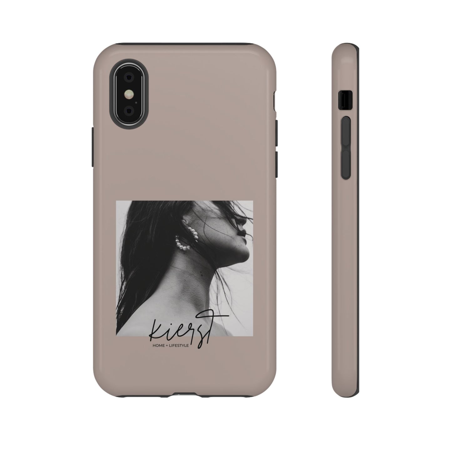 Monochrome Muse iPhone Case | Elevated Edge, Effortless Cool