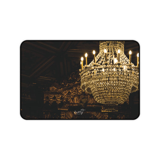 Baroque Chandelier Desk Mat