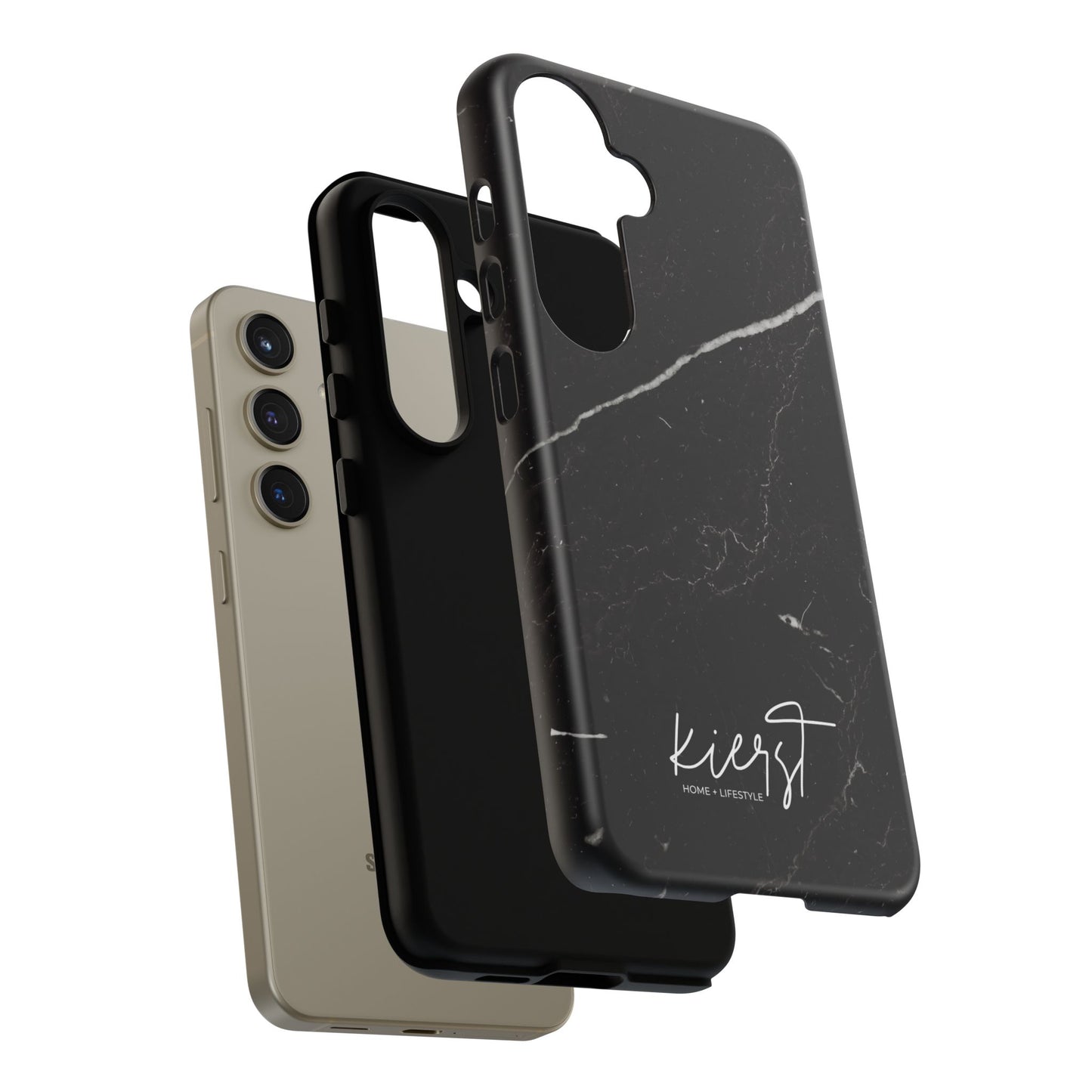 Black Marble Samsung Galaxy Phone Case | Elevated Protection Meets Timeless Design