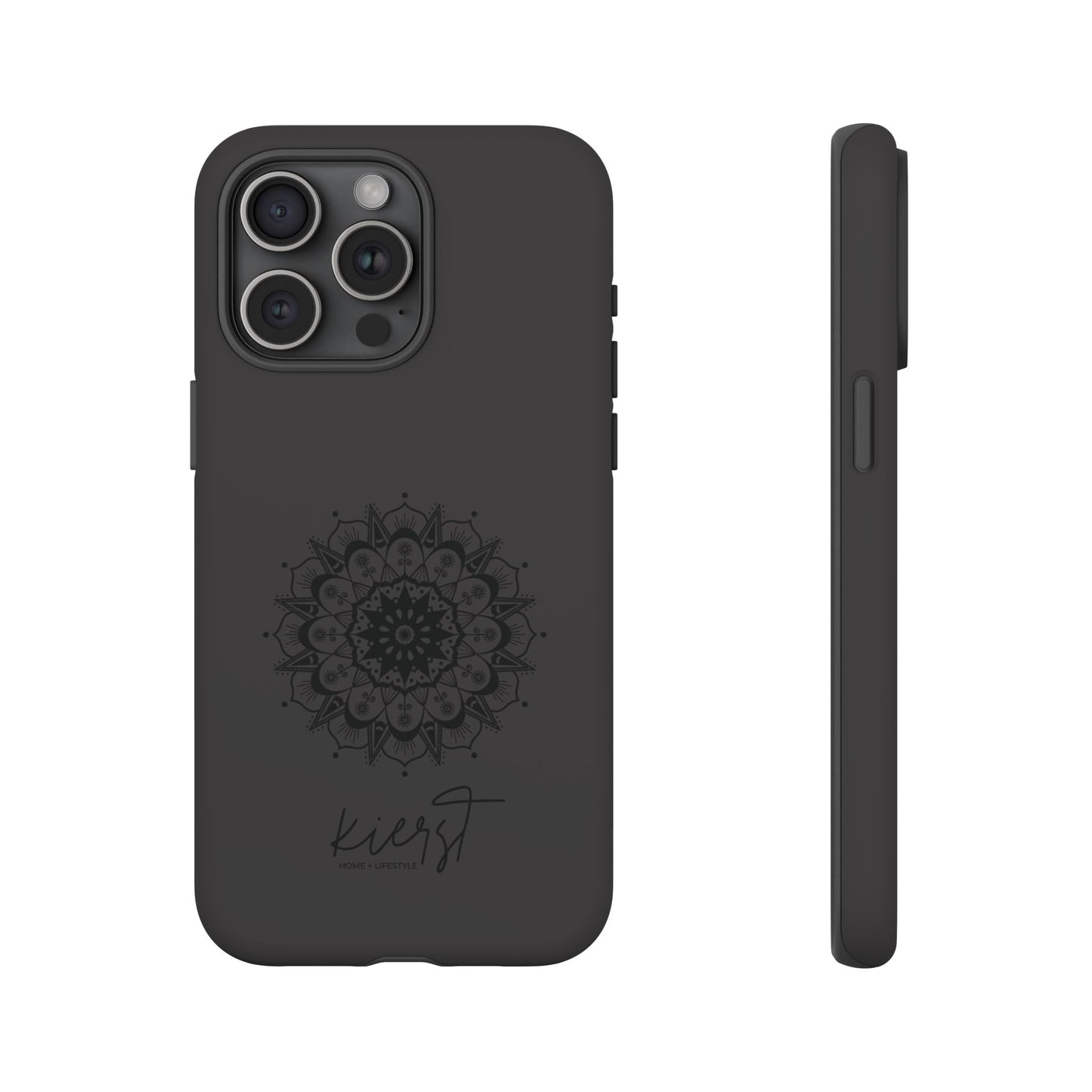 Black Mandala iPhone Case | Refined Calm in Every Curve