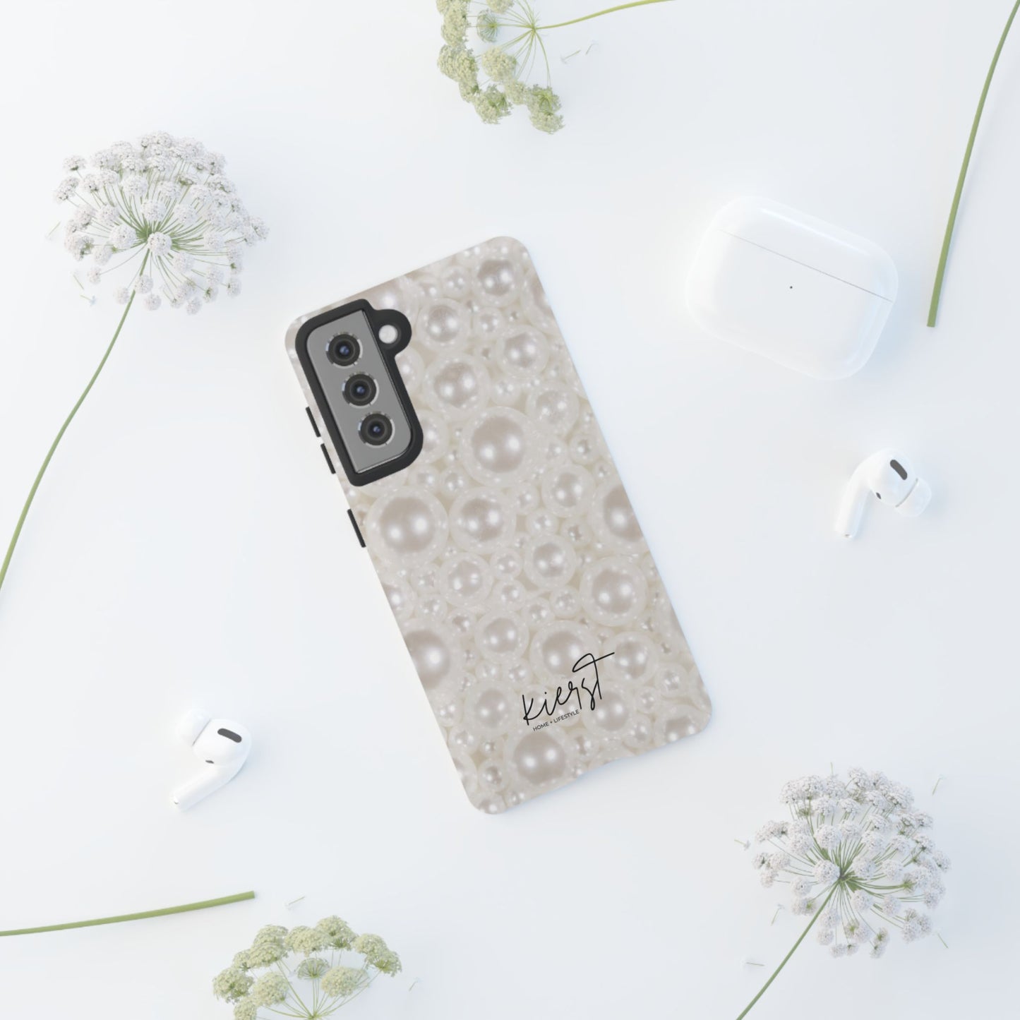 Various Pearls Samsung Galaxy Case | Sleek Take On Soft Glam