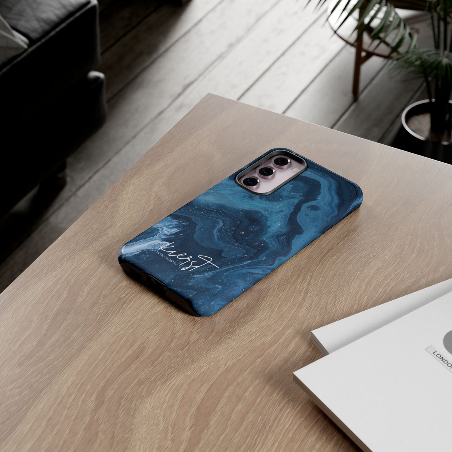 Blue Marble Samsung Galaxy Case | Deep Tones, Elevated Protection