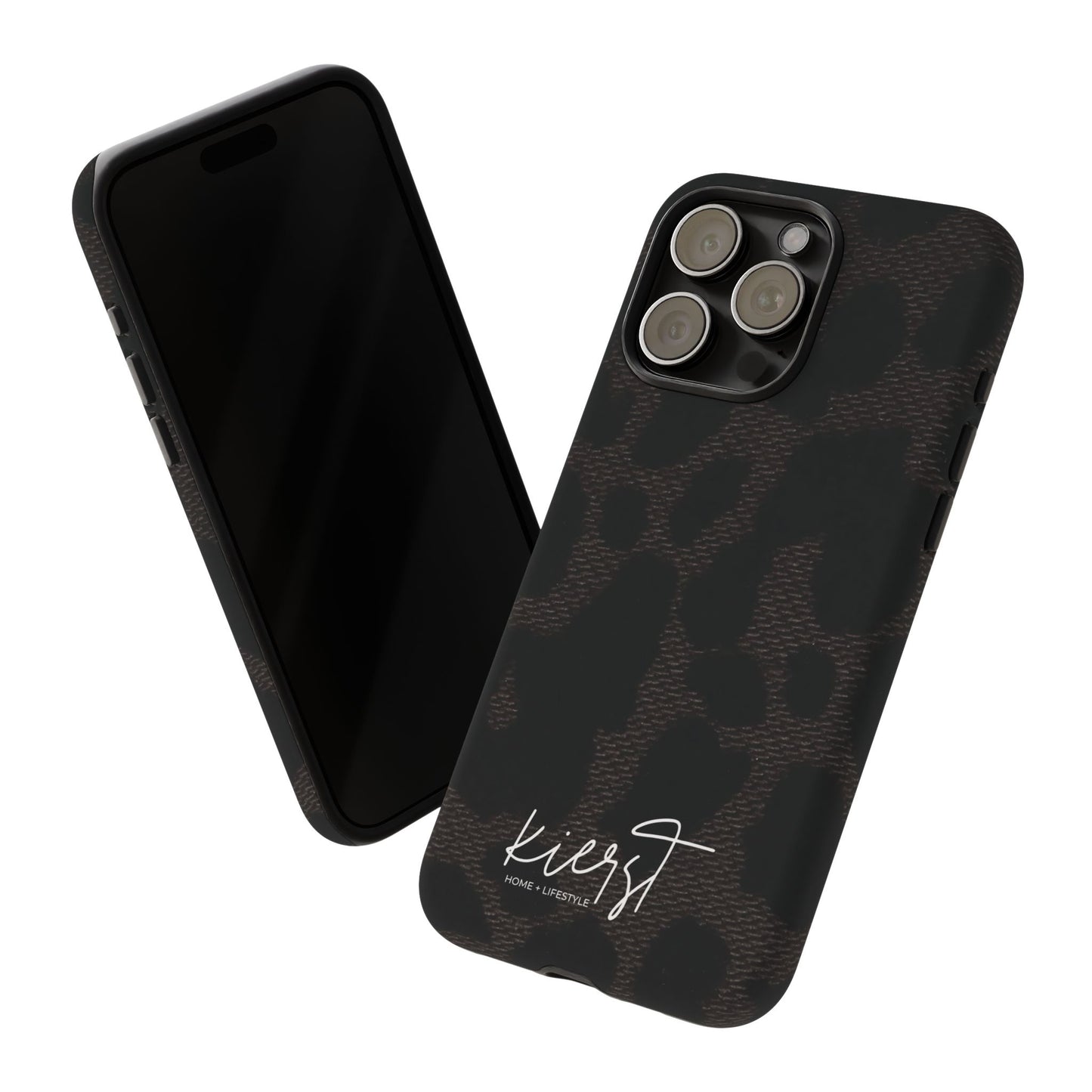 Black Leopard iPhone Case