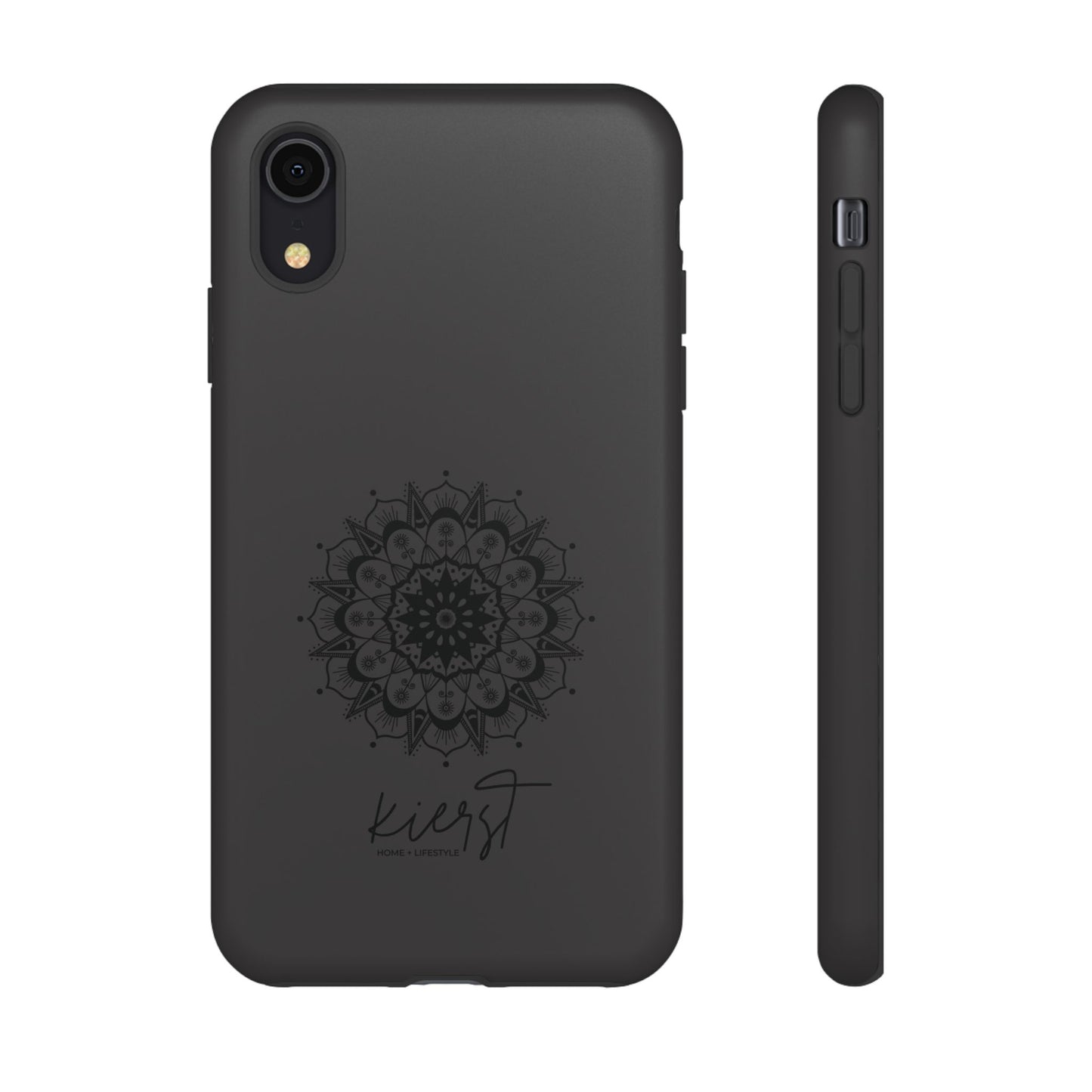 Black Mandala iPhone Case | Refined Calm in Every Curve