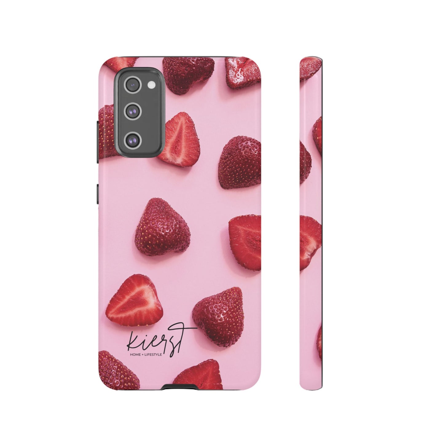 Strawberries Samsung Galaxy Phone Case | A Juicy Pop of Playfulness Meets Polished Design