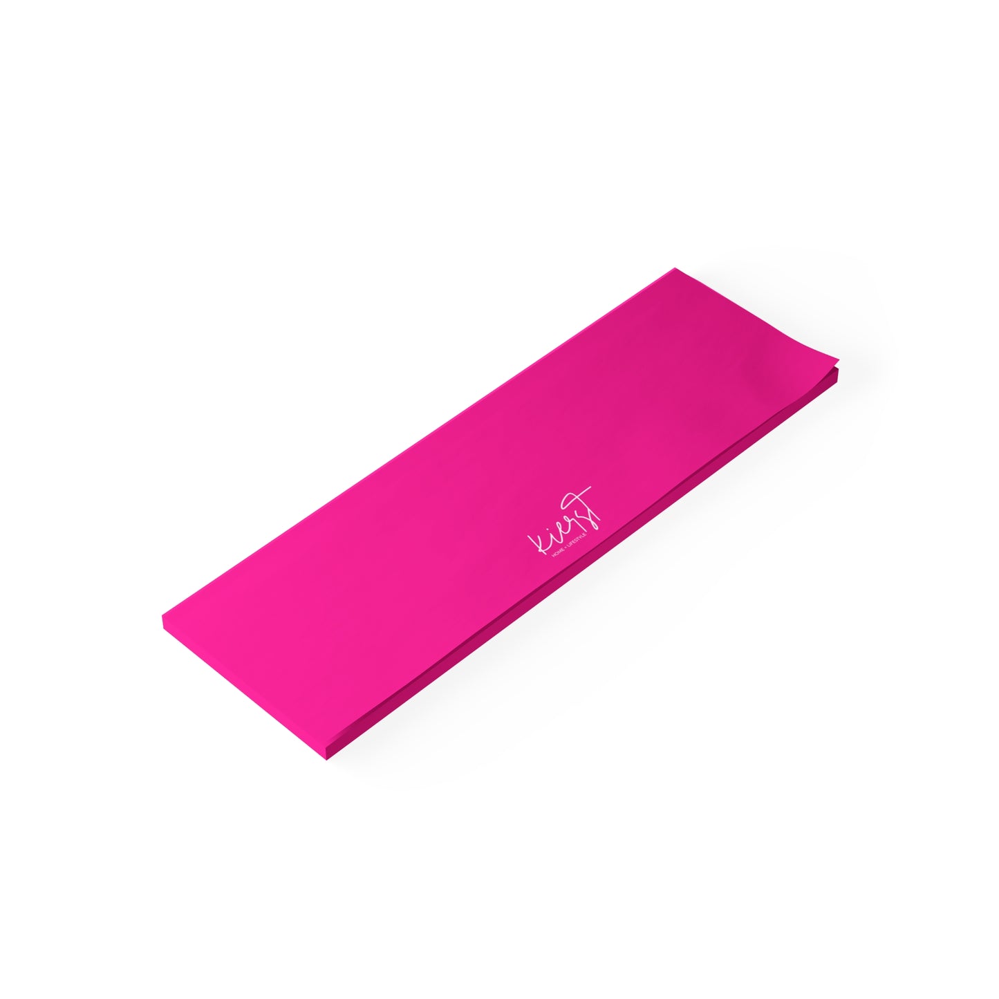 kierst Signature Hot Pink Post-it® Note Pad | Vibrant Sticky Notes for Bold Desks