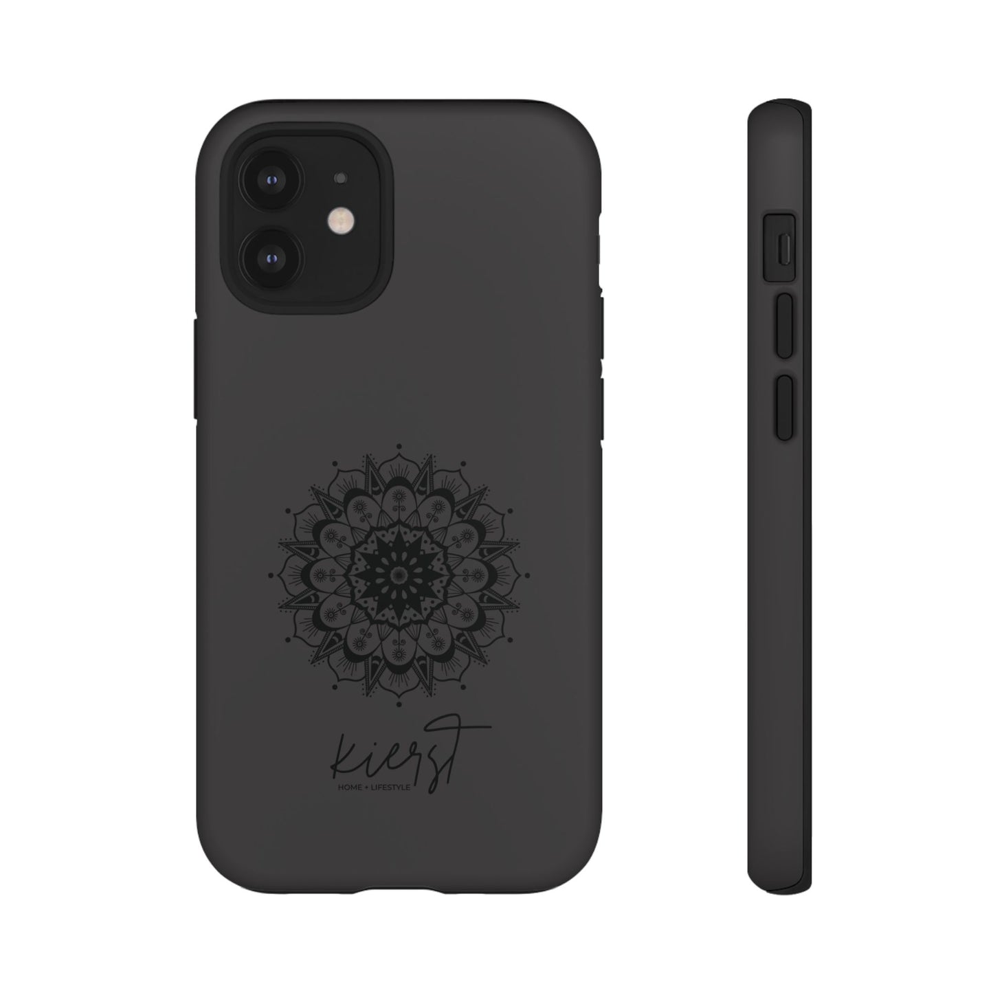 Black Mandala iPhone Case | Refined Calm in Every Curve