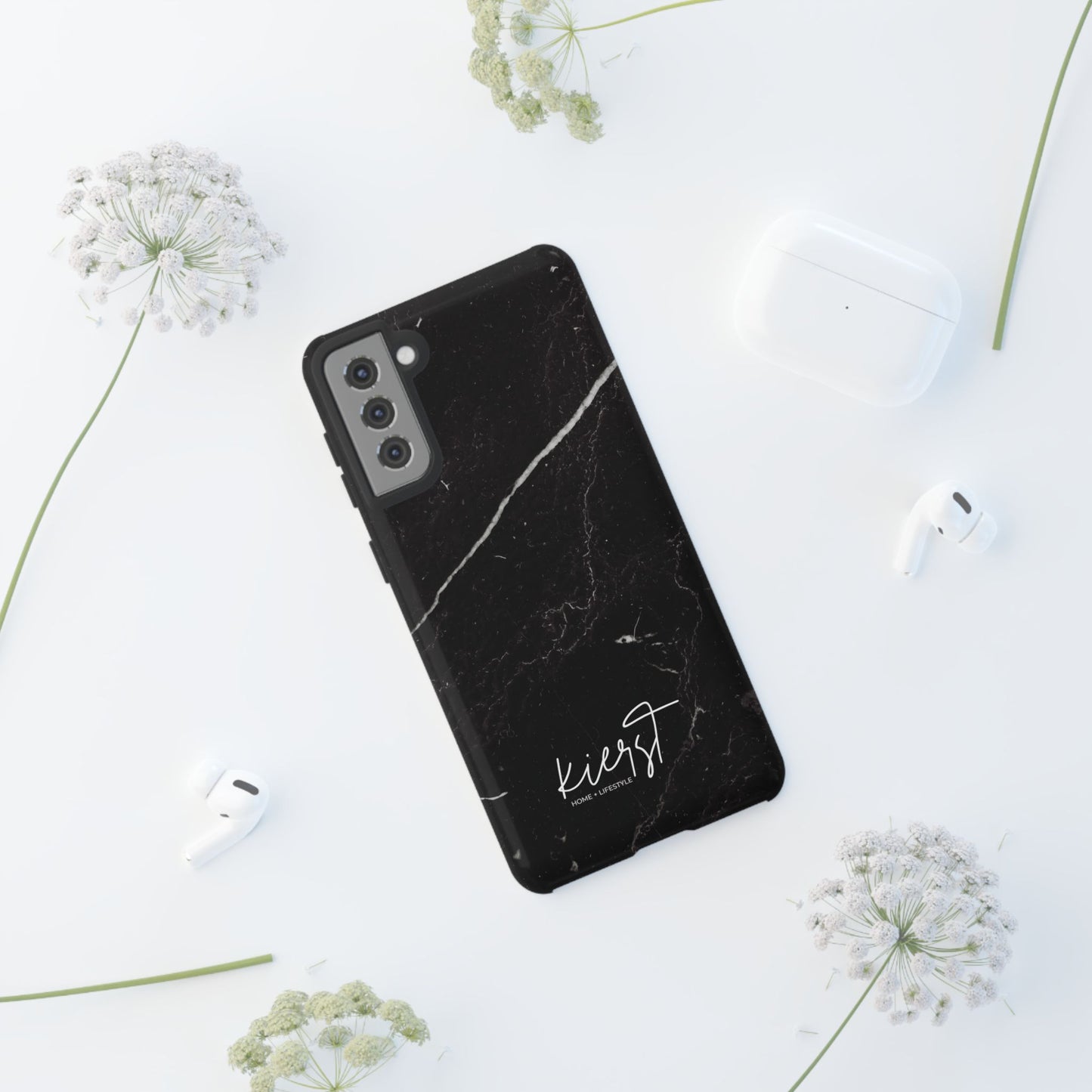 Black Marble Samsung Galaxy Phone Case | Elevated Protection Meets Timeless Design