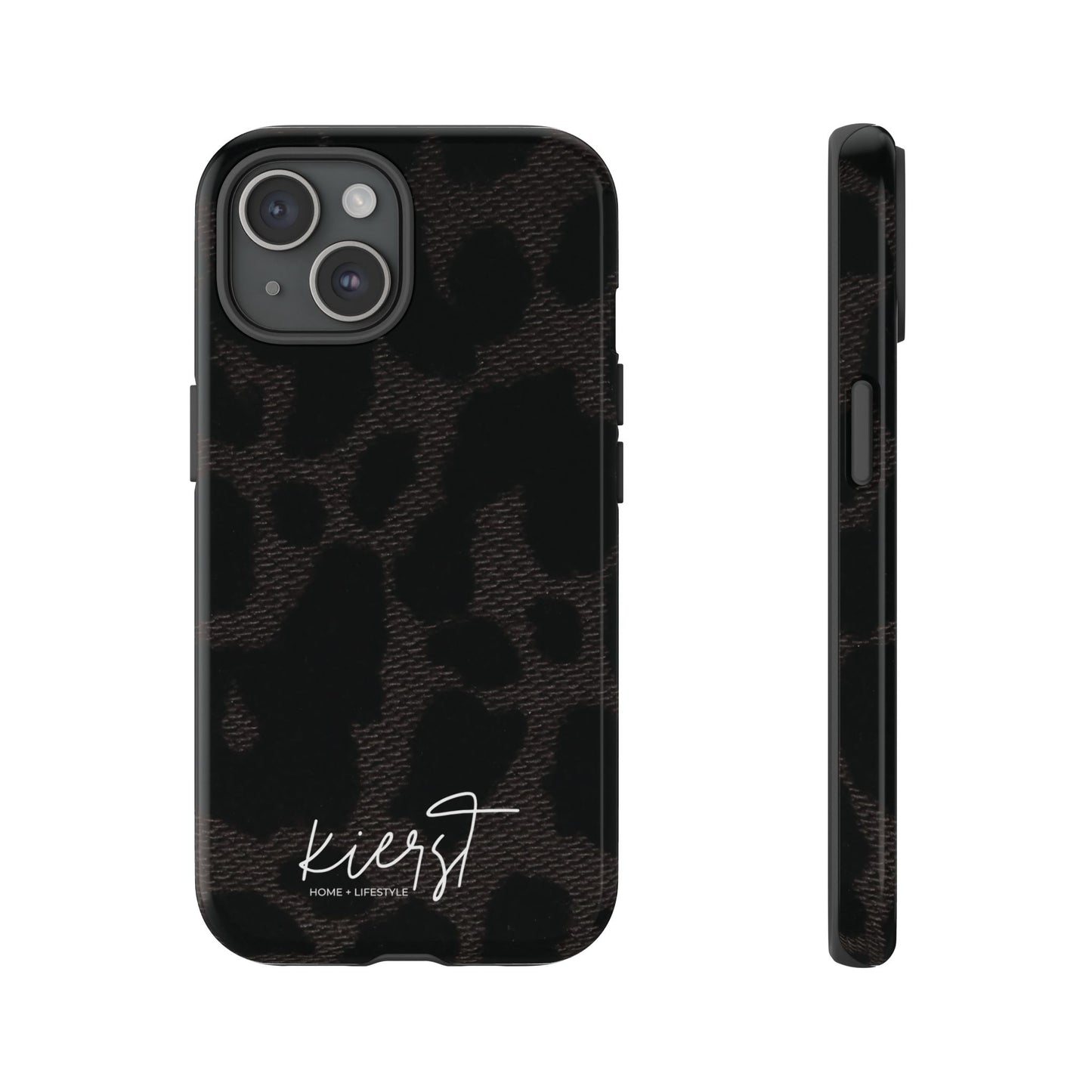 Black Leopard iPhone Case