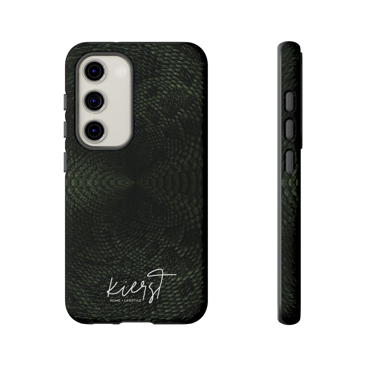 Deep Rich Green Print Samsung Galaxy Case
