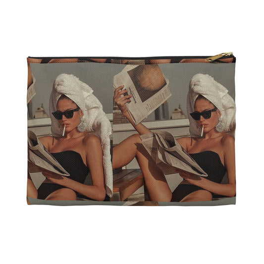 A Classic Affair Accessory Pouch | Effortlessly Iconic