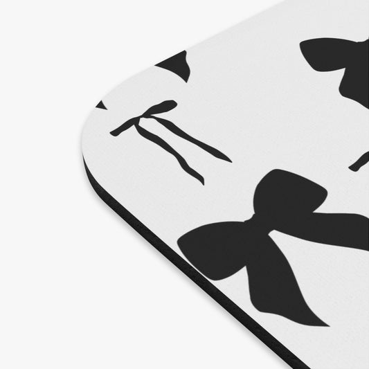 Noir Bows Mouse Pad