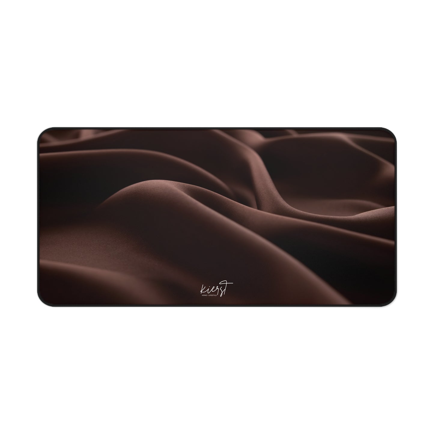 Chocolate Silk Print Desk Mat