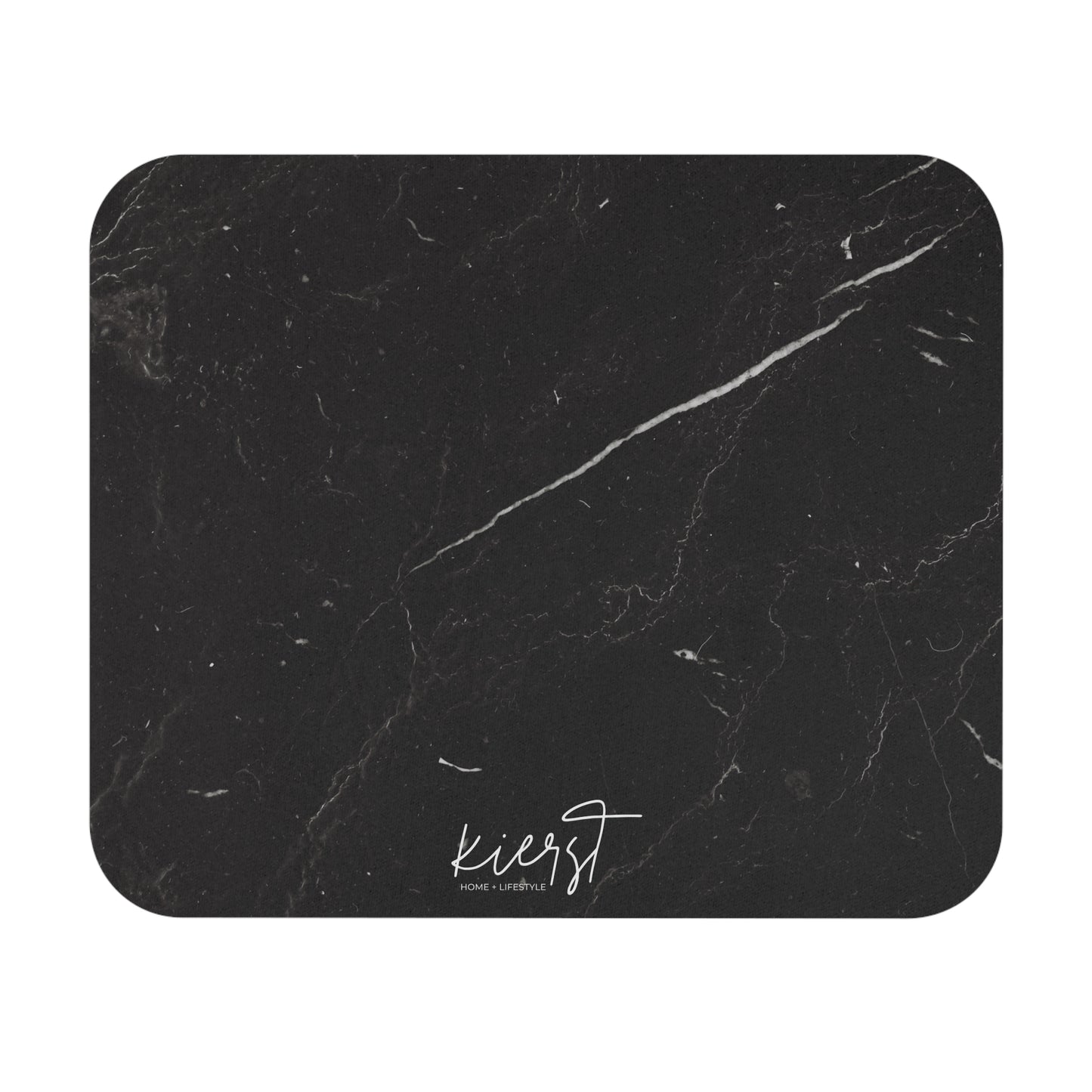 Black Marble Mouse Pad – Signature Desk Accent by kierst