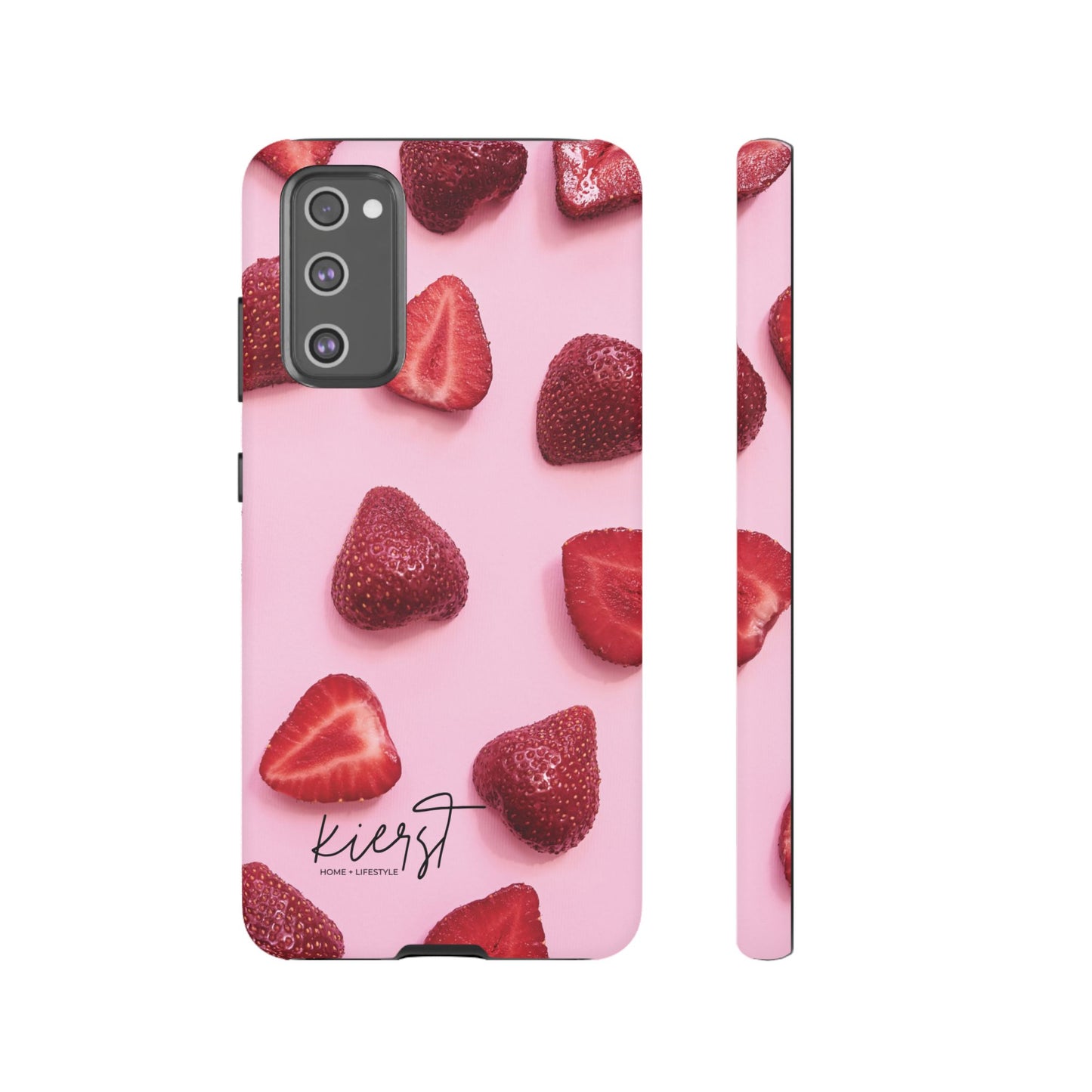 Strawberries Samsung Galaxy Phone Case | A Juicy Pop of Playfulness Meets Polished Design