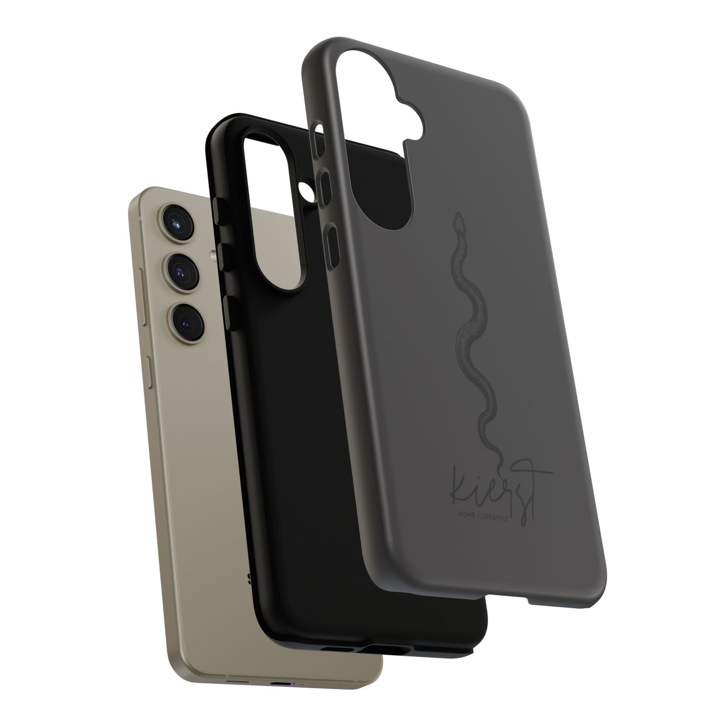Long Black Snake Samsung Galaxy Phone Case | Power In The Subtleties